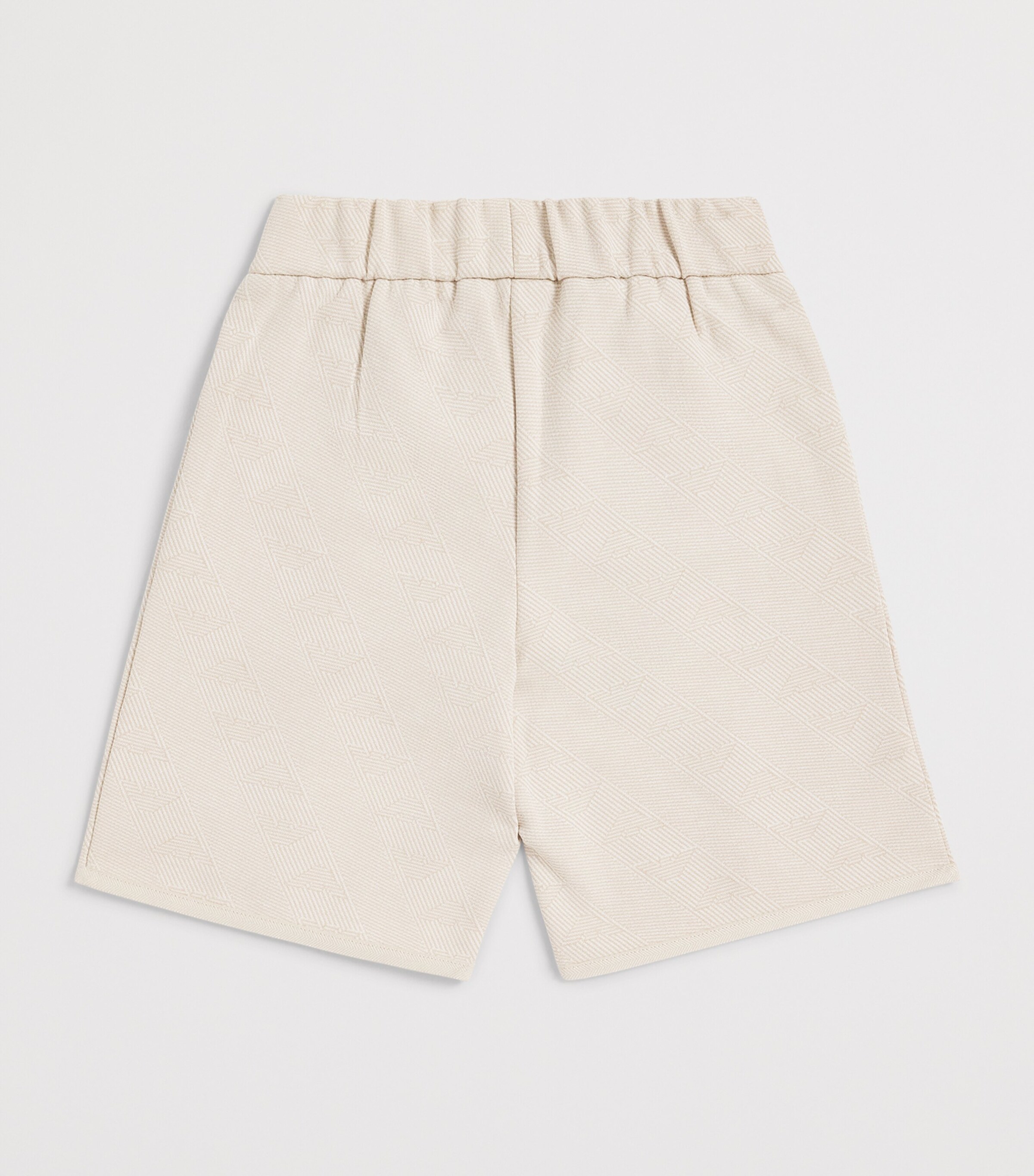 Emporio Armani Kids Patterned Chino Shorts (4-16 Years) French Oak Image 2