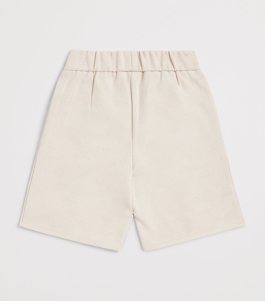 Emporio Armani Kids Patterned Chino Shorts (4-16 Years) French Oak Image 2