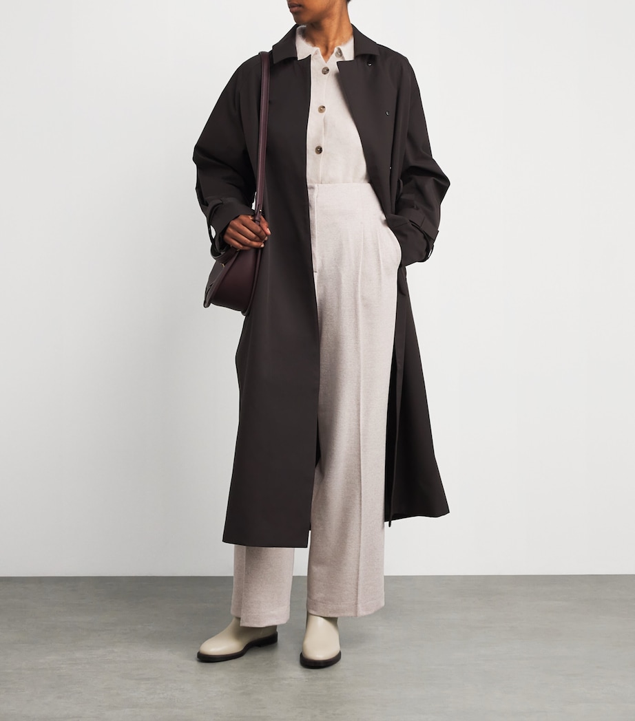 Wool Laine Uni Trousers 1145 ALABASTER Image 2