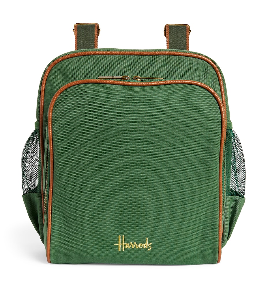 Logo Picnic Backpack for 2 GREEN Image 1