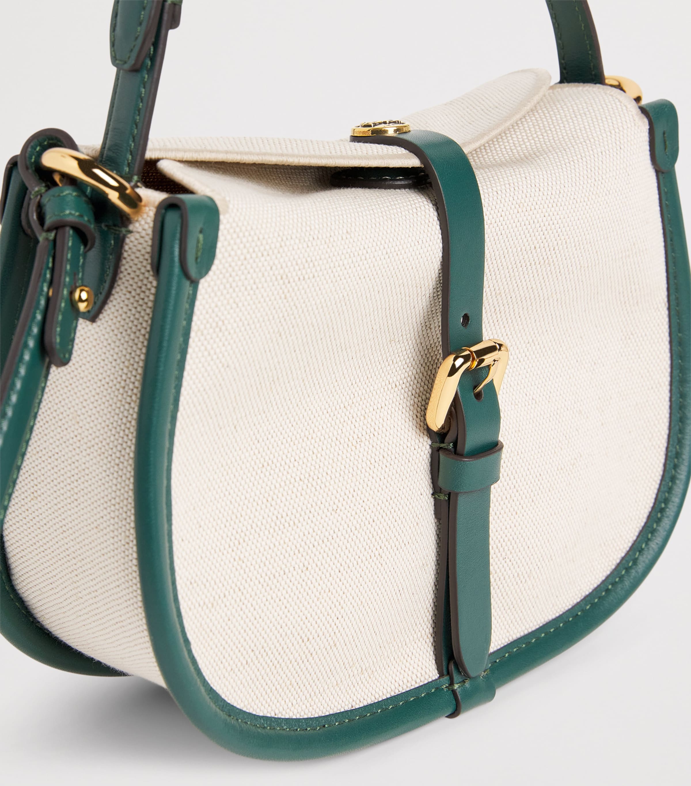 Small Canvas Pony Cross-Body Bag V0403 Image 6