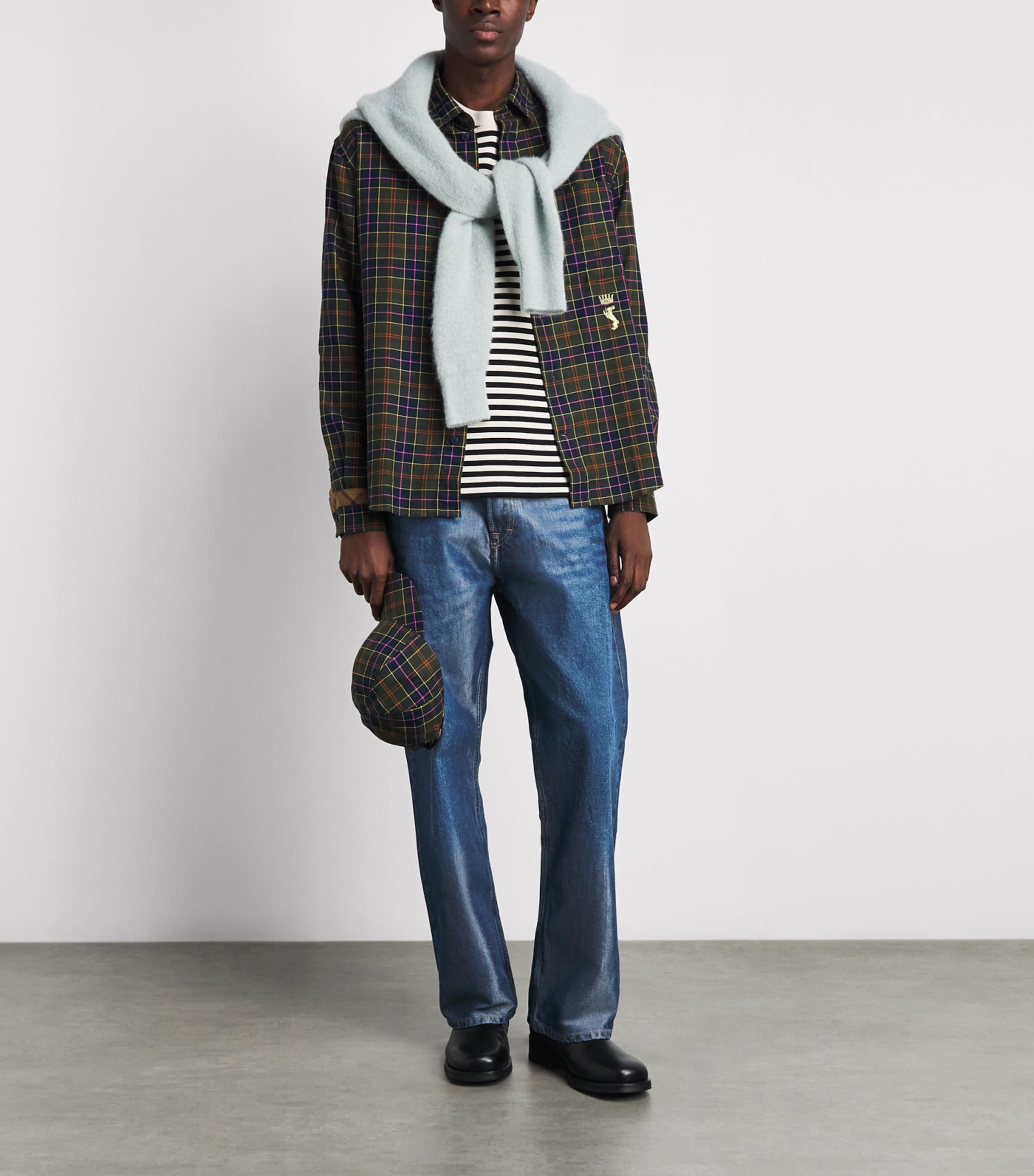 Barbour Mens x Paul Smith Cotton Tartan Shirt Ps Classic Image 2