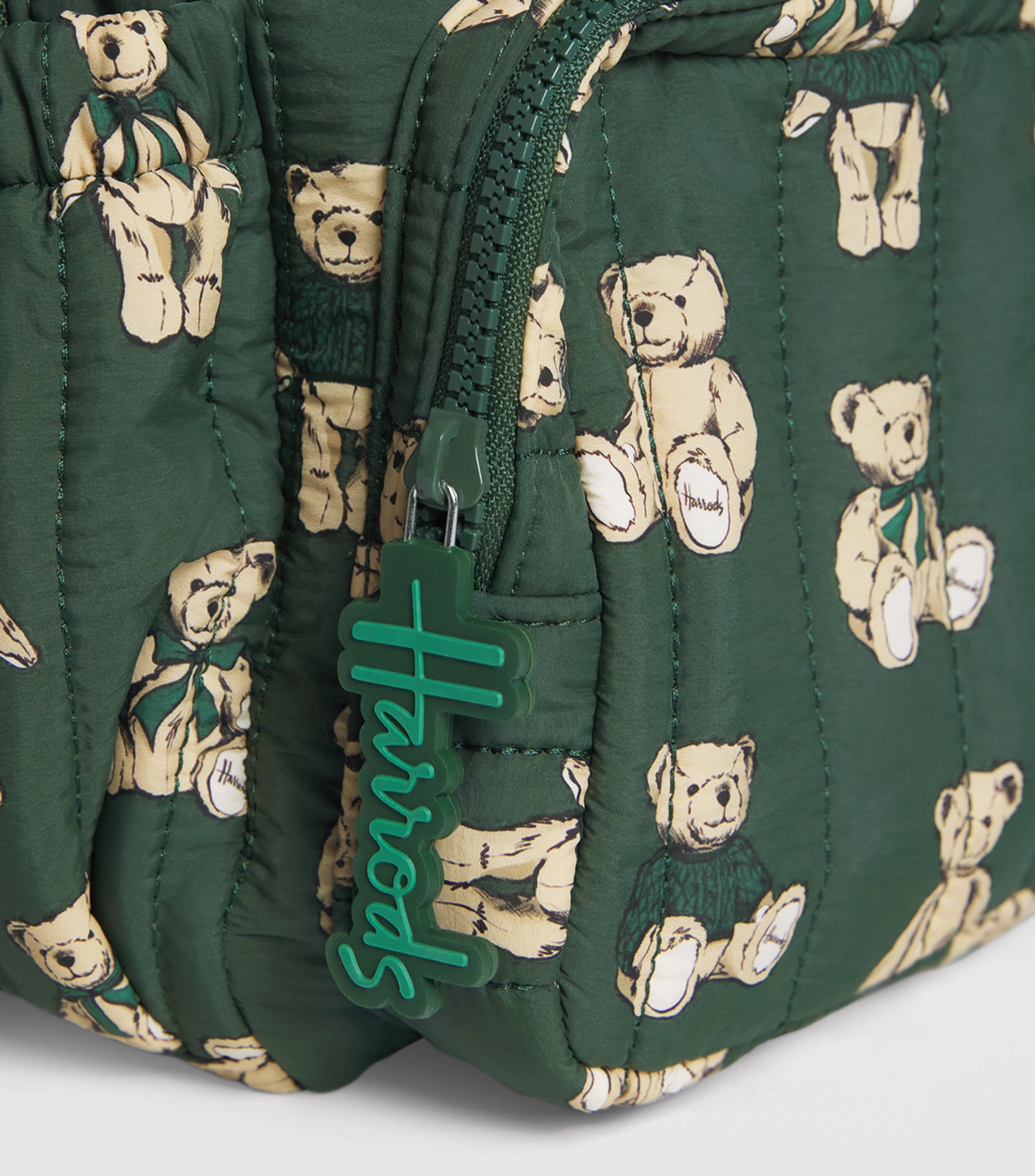 Quilted Henry Bear Backpack IVORY Image 4