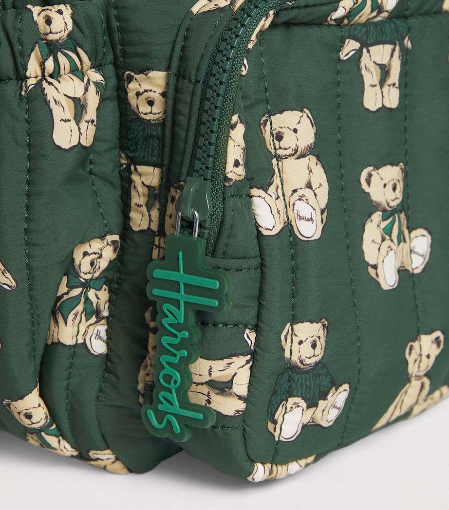 Quilted Henry Bear Backpack IVORY Image 4