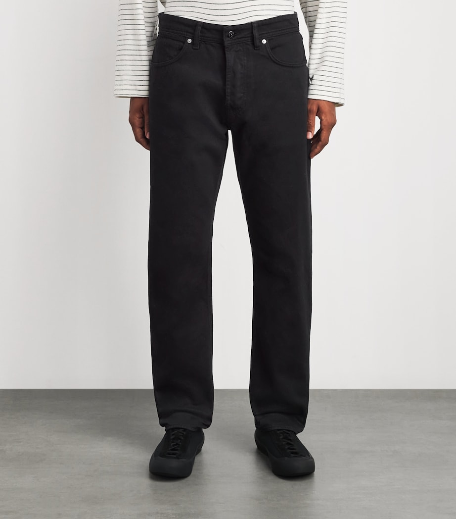 Stone Island Mens Garment-Dyed Straight Jeans Image 4