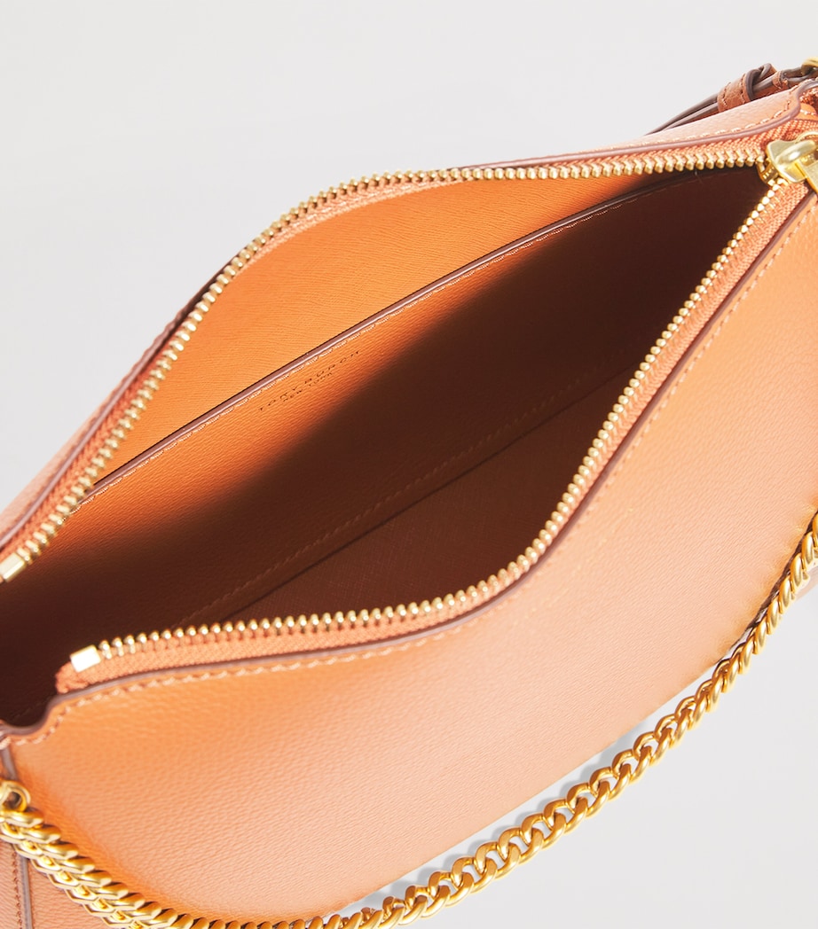 Leather Perry Shoulder Bag 200 AUTUMN BROWN Image 4