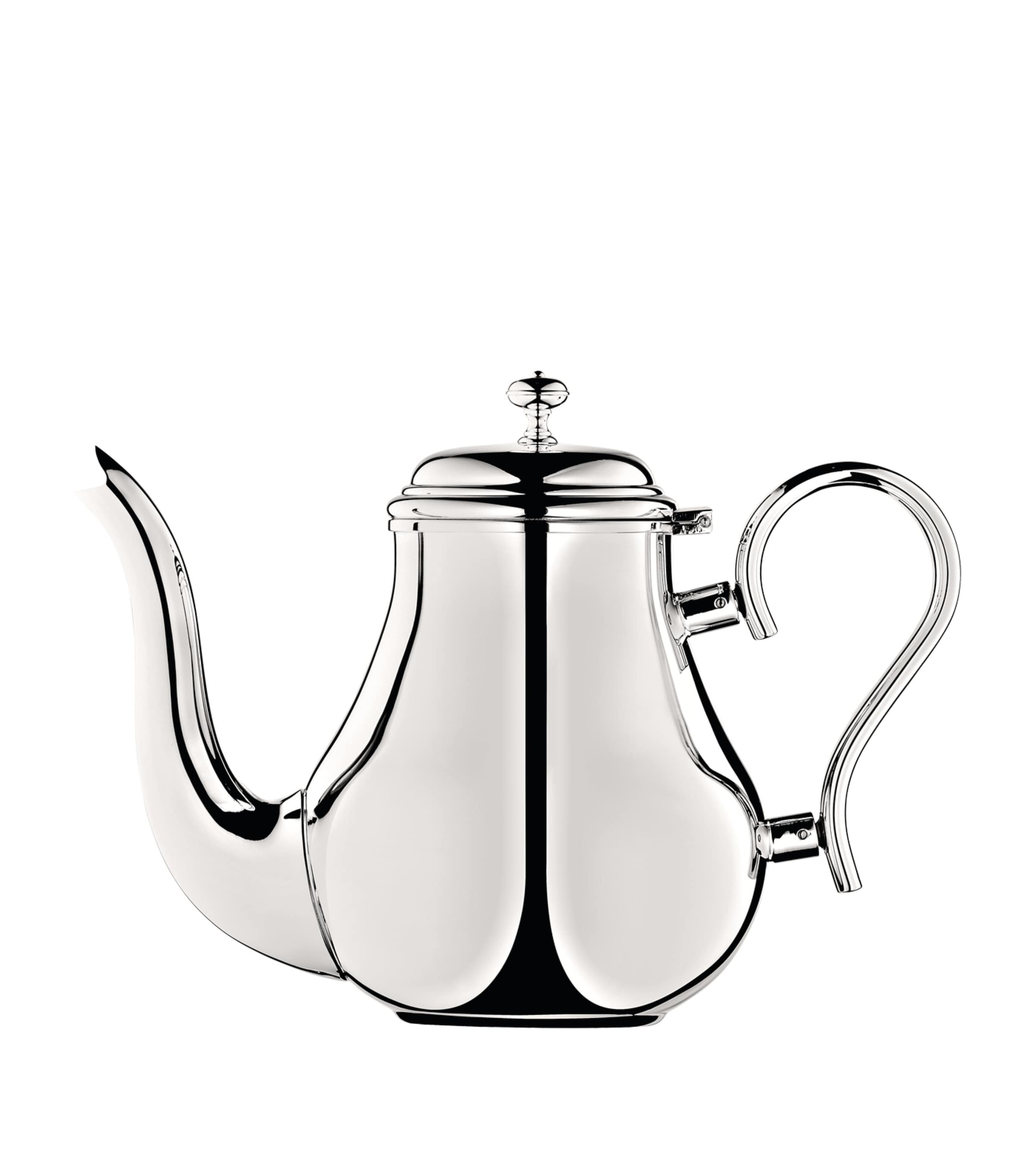 Christofle Silver-plated Albi Teapot In Silver