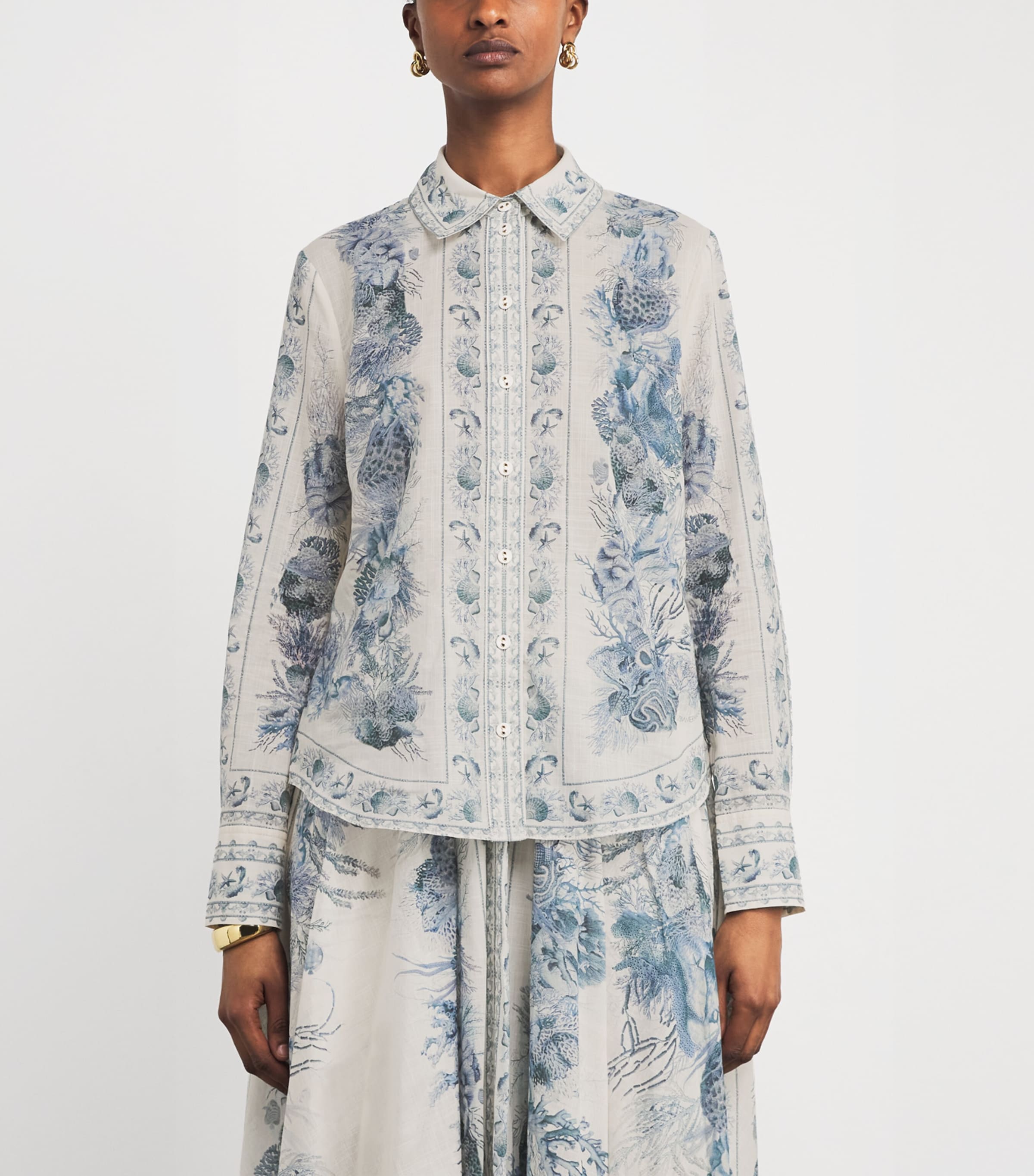 Cotton Wanderlust Shirt BLUE TOILEBLTL Image 3