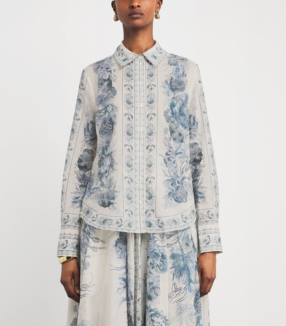 Cotton Wanderlust Shirt BLUE TOILEBLTL Image 3