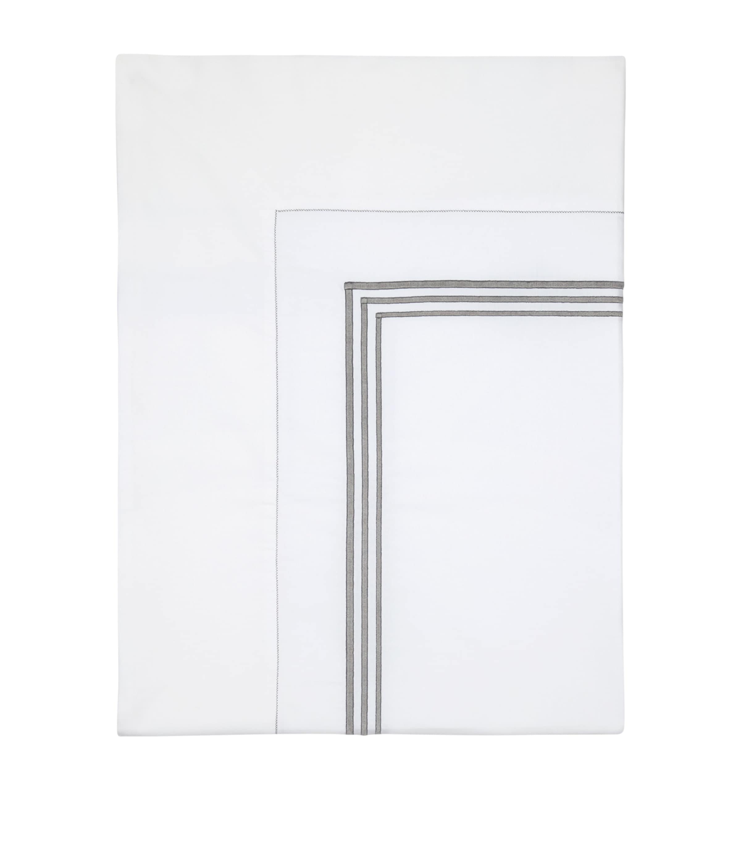 Pratesi Tre Righe King Flat Sheet (300cm x 270cm) | Bedding | Bed Linens & Sets | Flat Sheets | Designers | pratesi