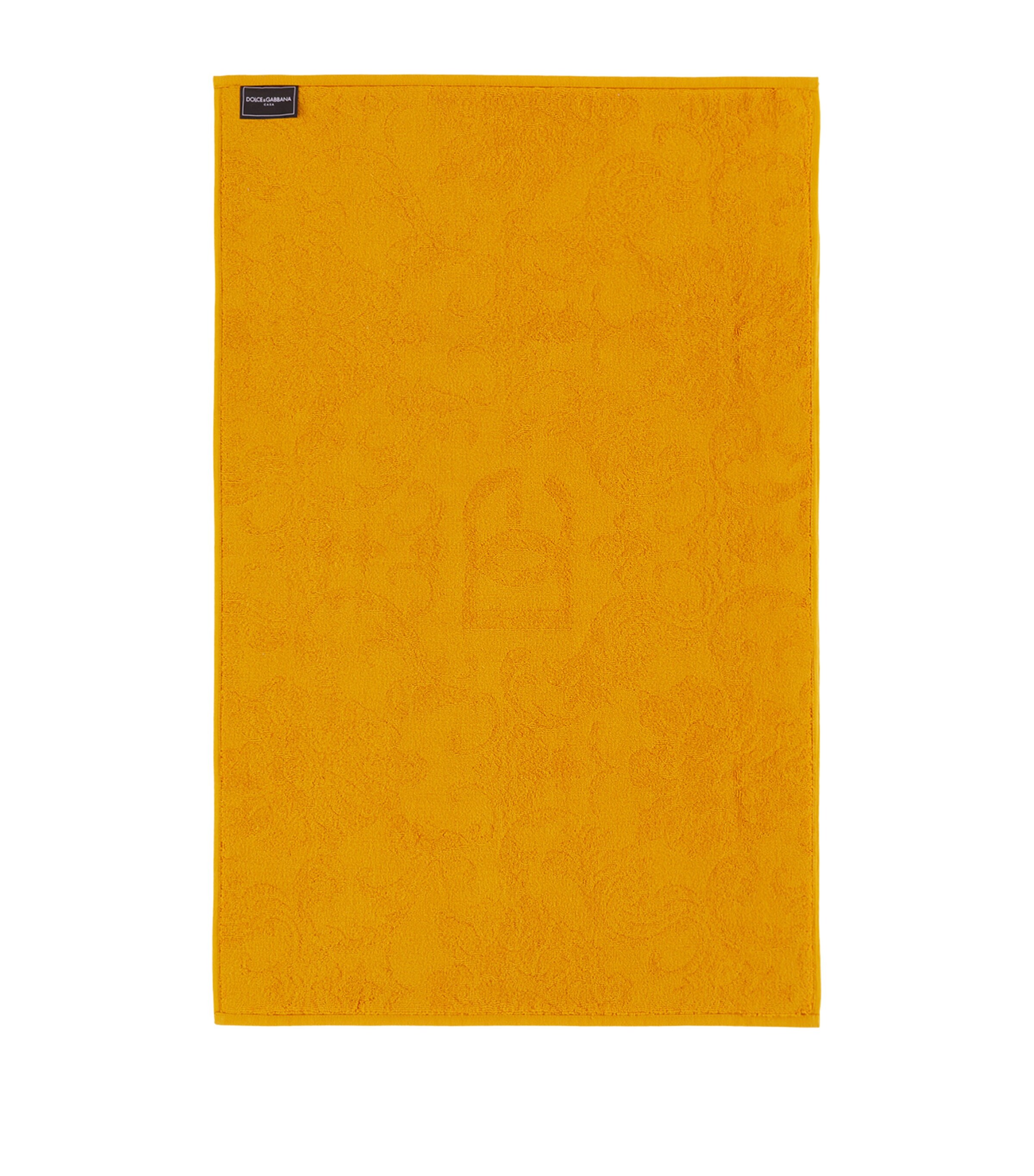 Cotton Jacquard Bath Mat (87cm x 54cm) U0001 ORO Image 2