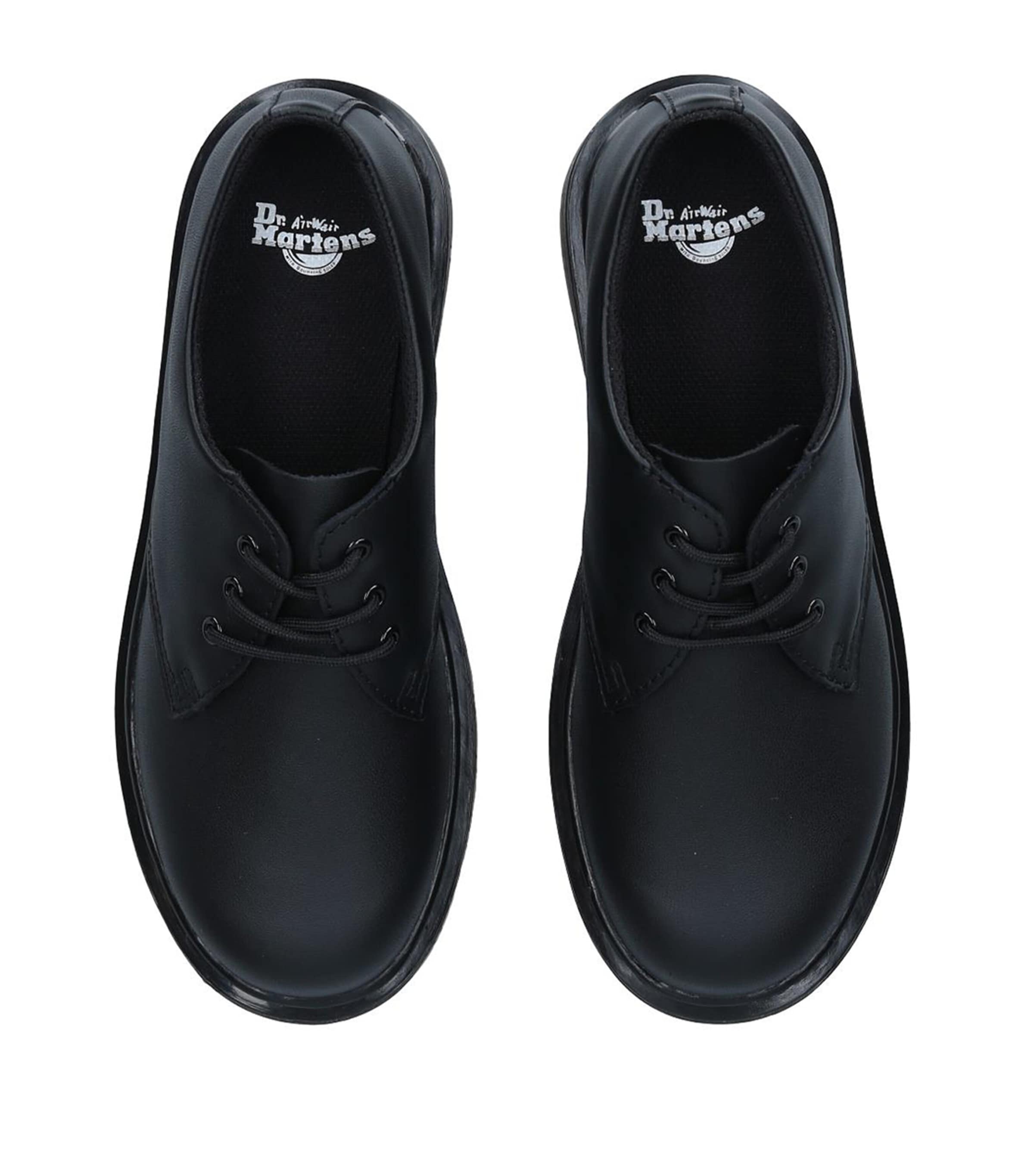Dr. Martens Black Leather Mono 1461 Brogue Shoes | Harrods UK