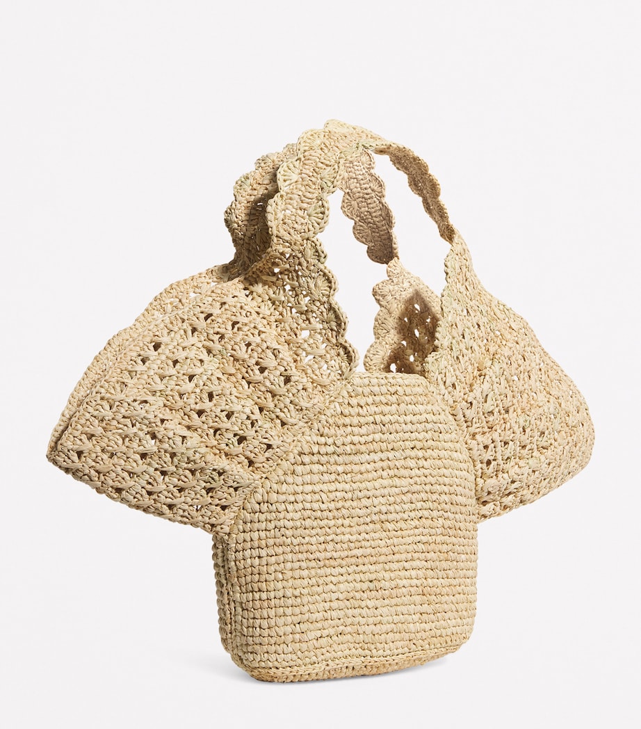 Raffia Bucket Bag NATURAL Image 3