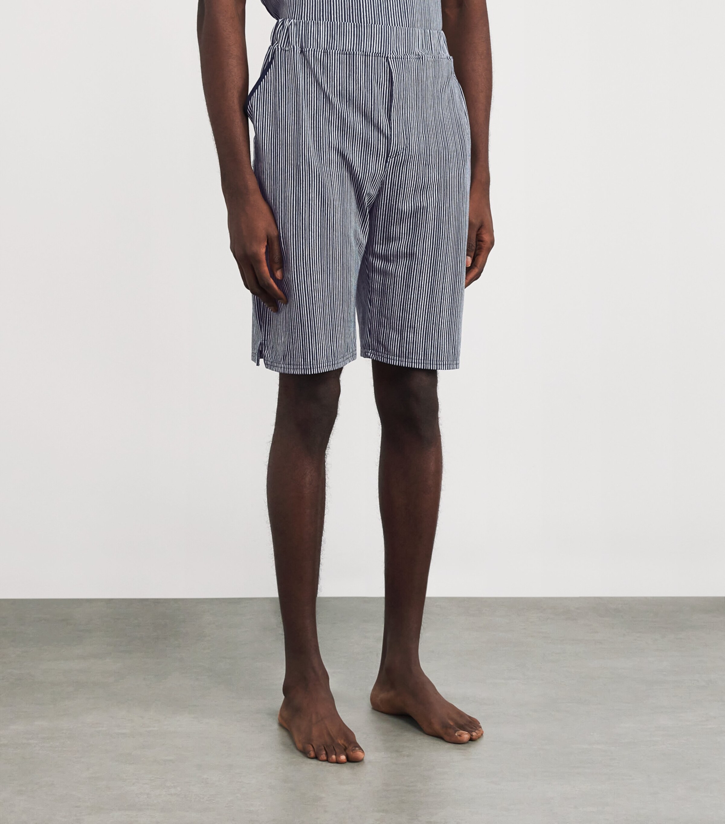 Stripe Pyjama Shorts AGN/ AGNES STRIPE Image 3