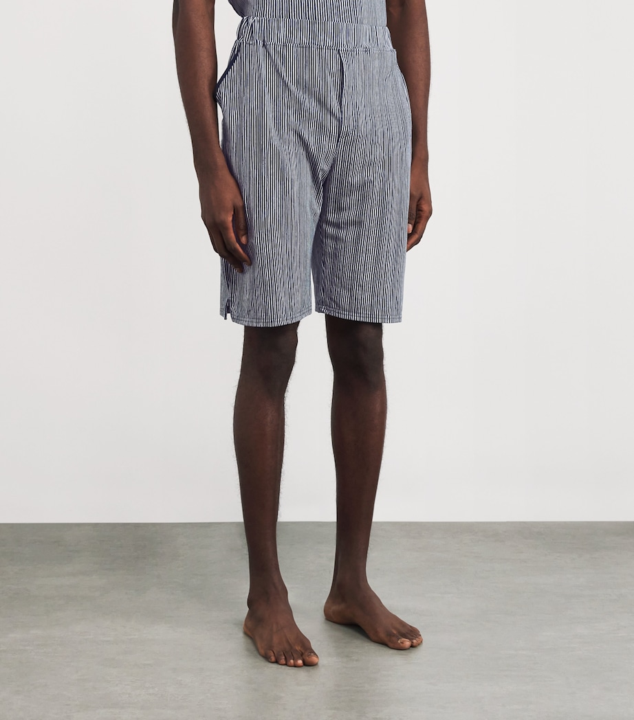 Stripe Pyjama Shorts AGN/ AGNES STRIPE Image 3