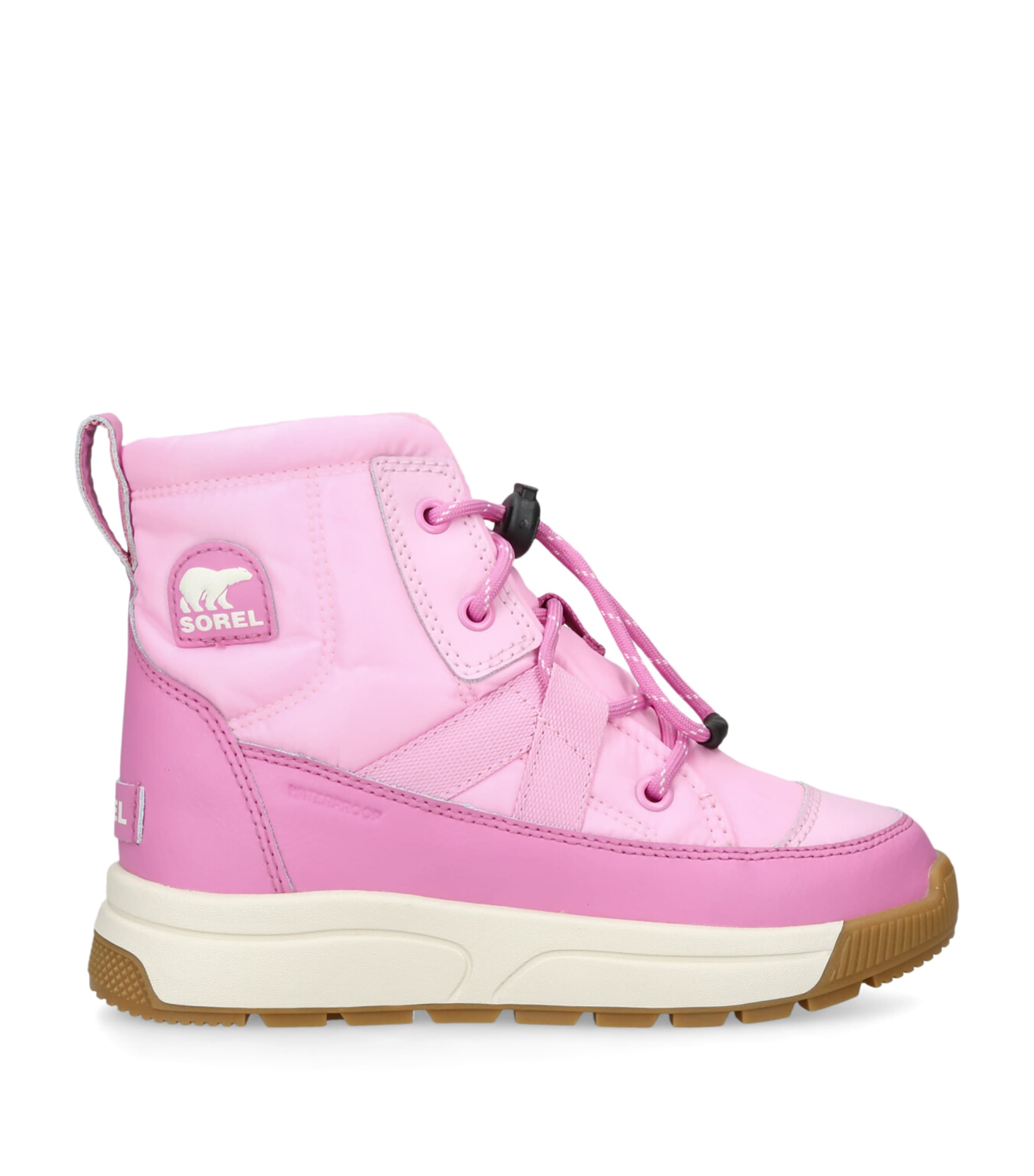 Sorel Kids' Waterproof Youth Whitney Iii Plus Snow Boots In Pink