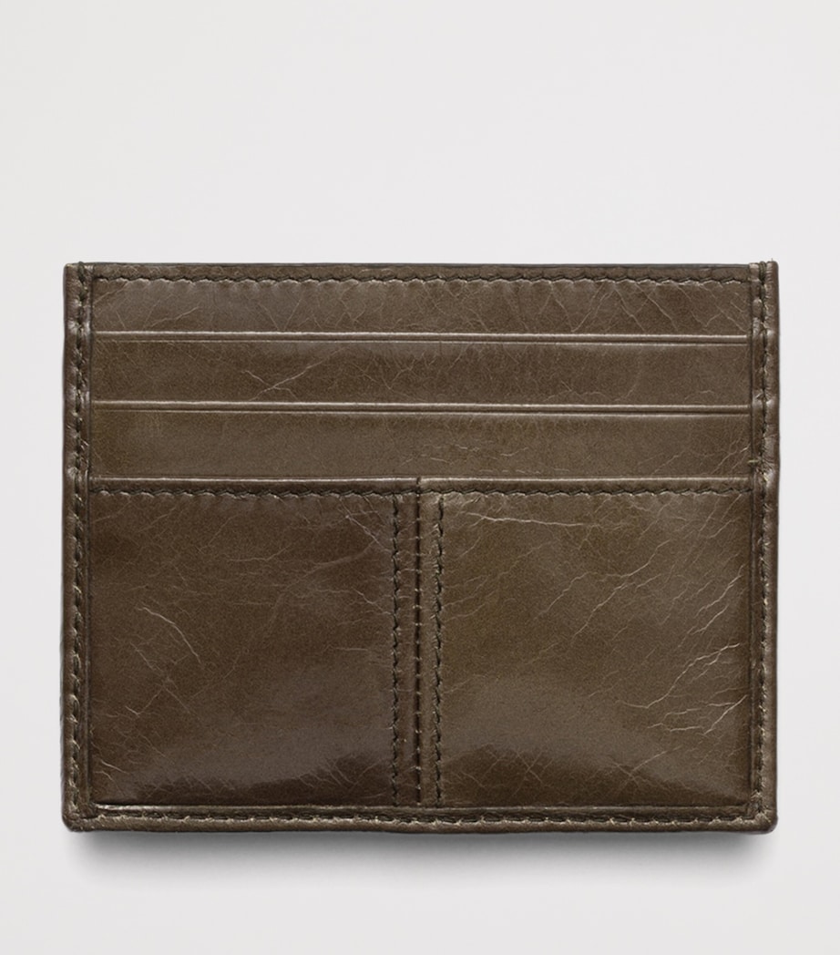 Leather Logo Card Holder F0161 Image 2