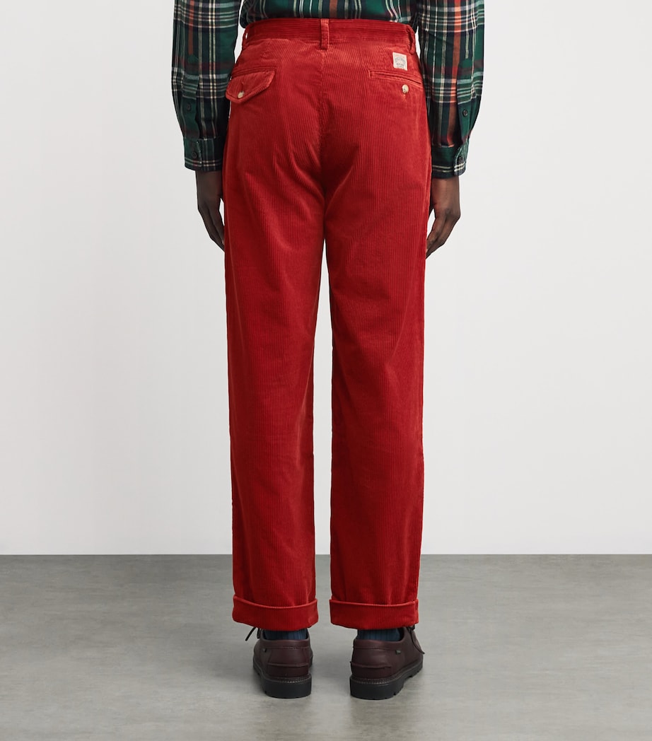 Corduroy Whitman Trousers RED Image 4