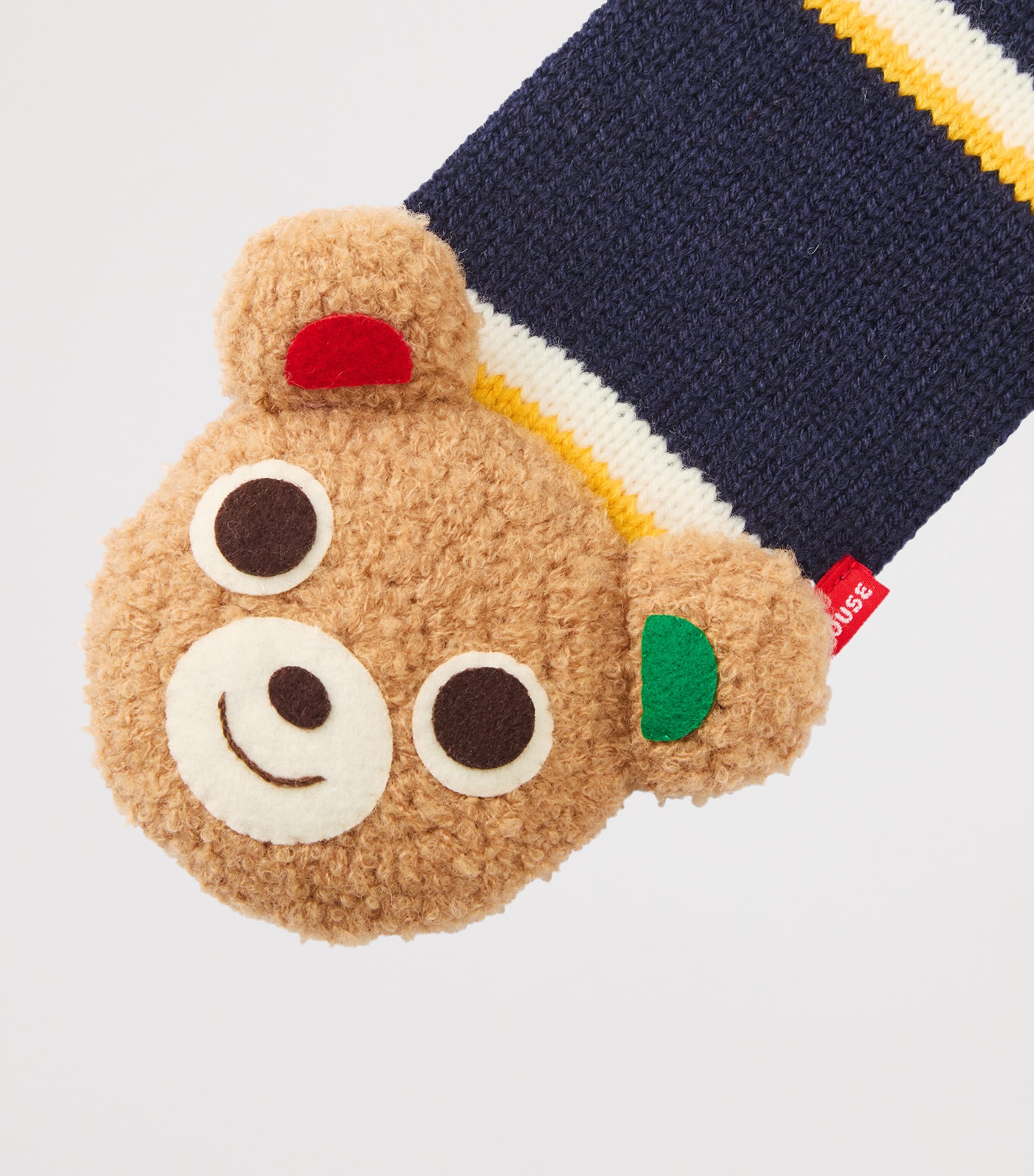 Miki House Pucchi Bear Knitted Scarf Image 4
