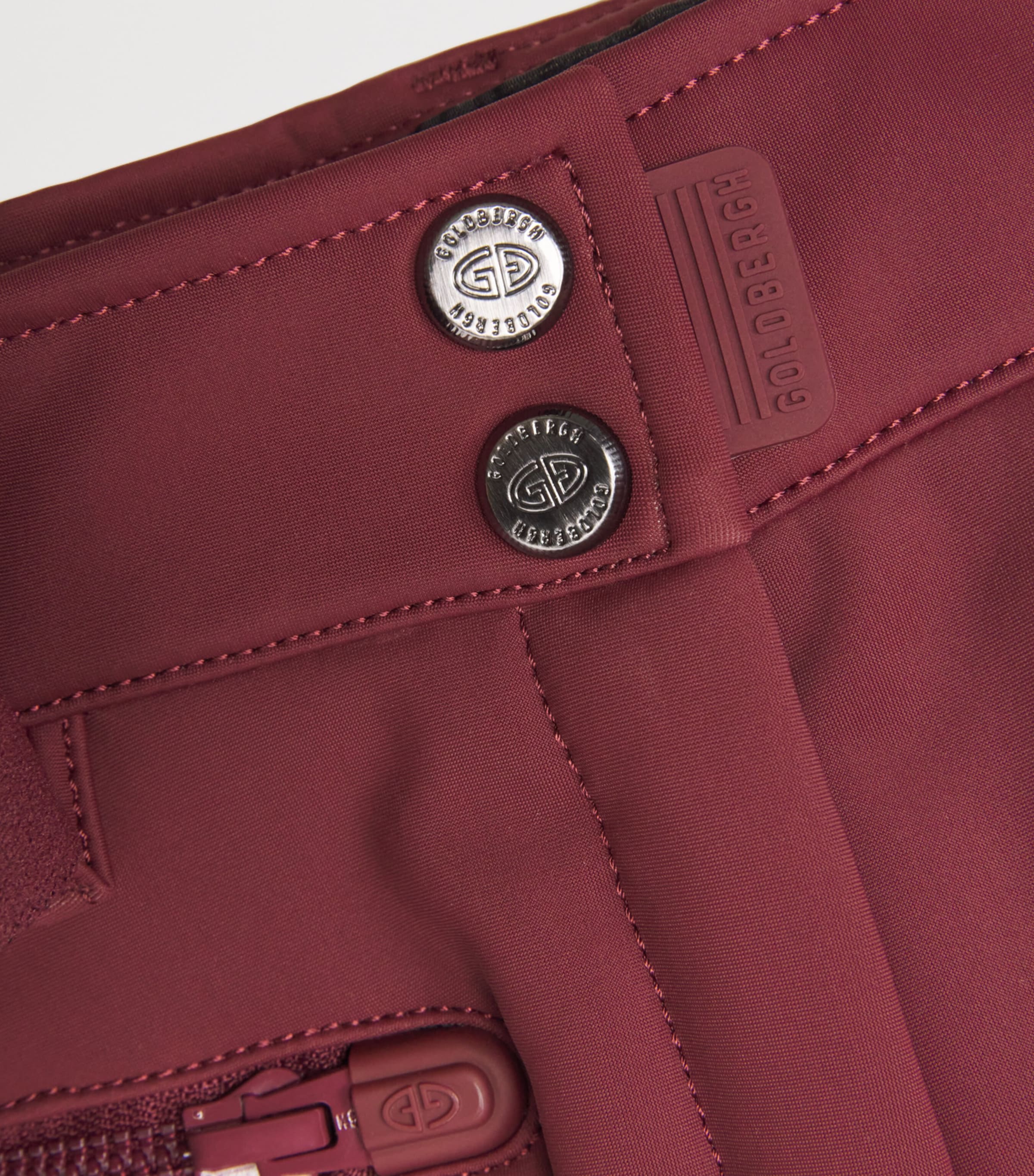 Waterproof Paris Ski Trousers 4748 VINO ROSSO Image 5