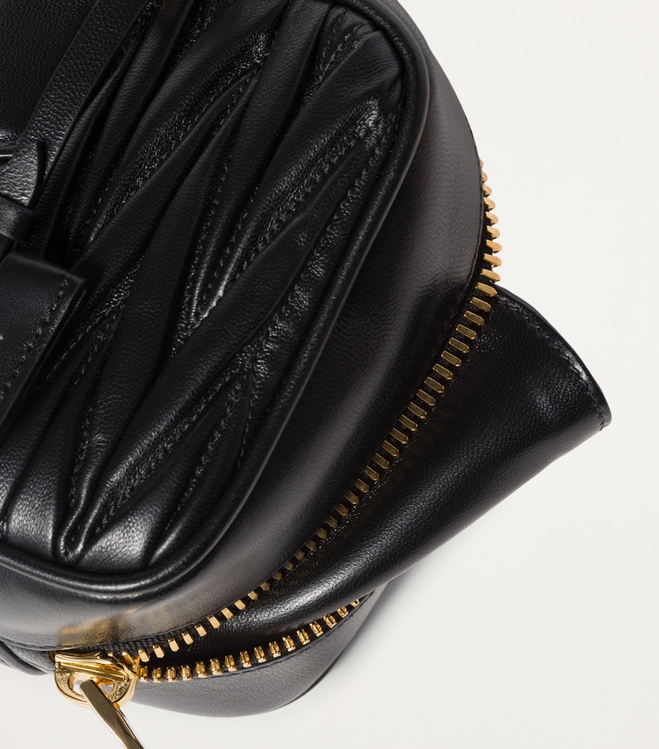 Matelassé Leather Arcadie Top-Handle Bag F0002 Image 5