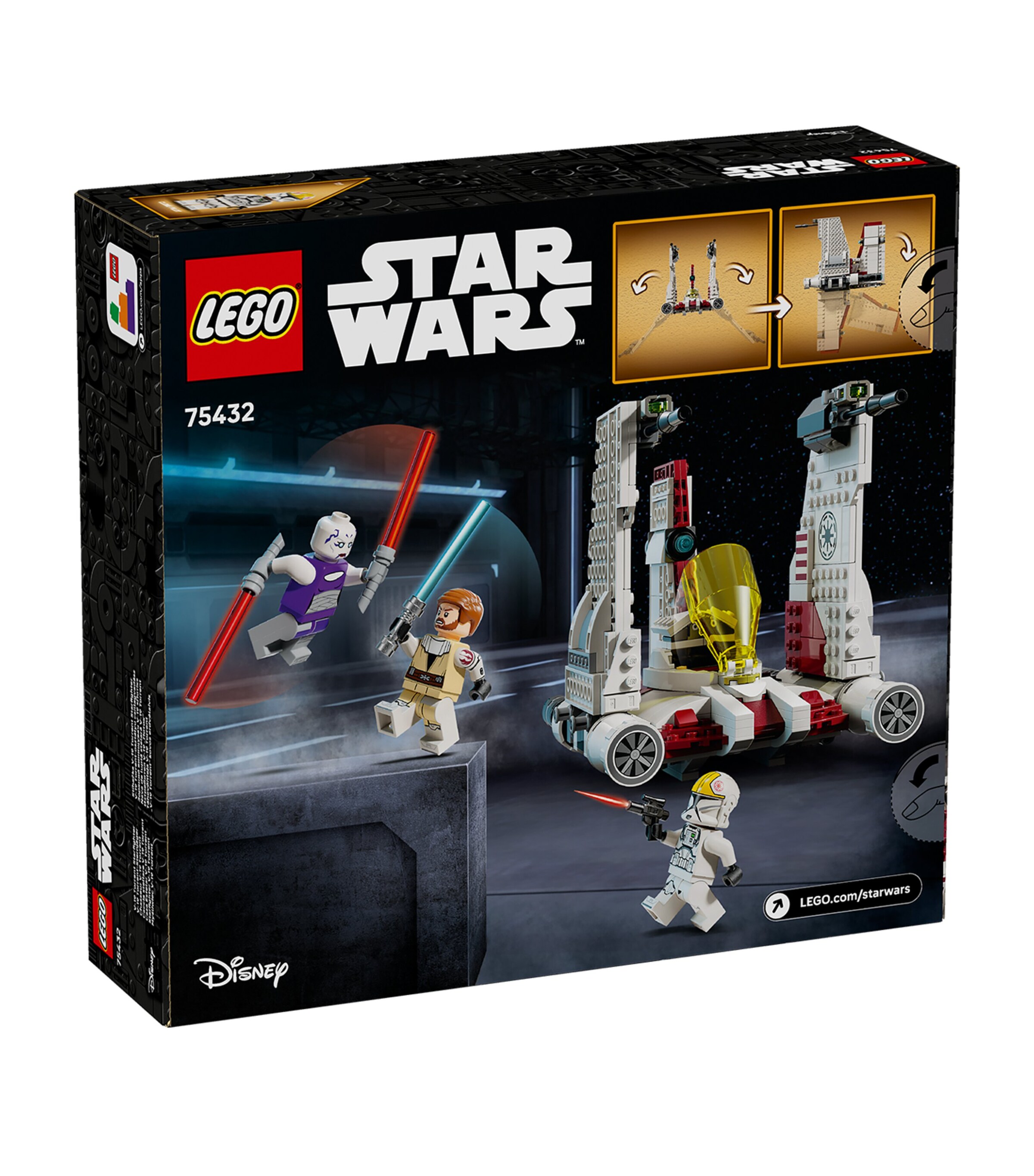 Lego Star Wars V-19 Torrent Starfighter 75432 Image 3