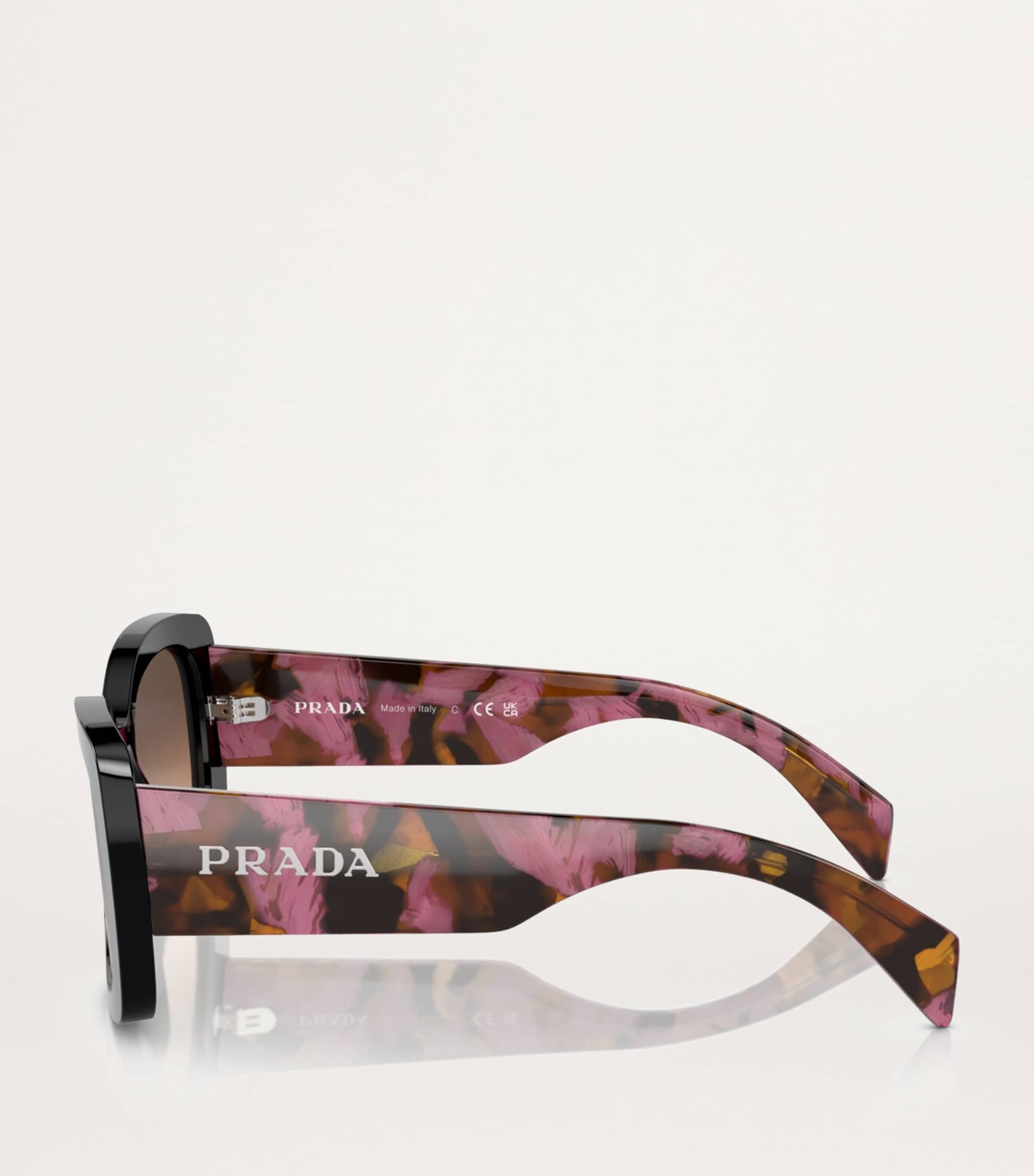 Acetate Geometric Sunglasses 12O50C Image 3