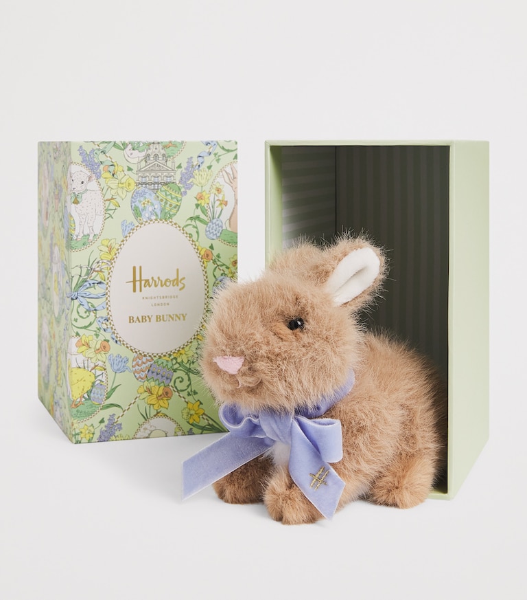 Harrods Bunny Soft Toy in Matchbox (13cm) | Harrods HK
