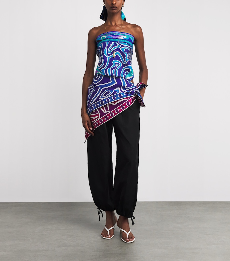 PUCCI Silk Labirinto Scarf Image 2
