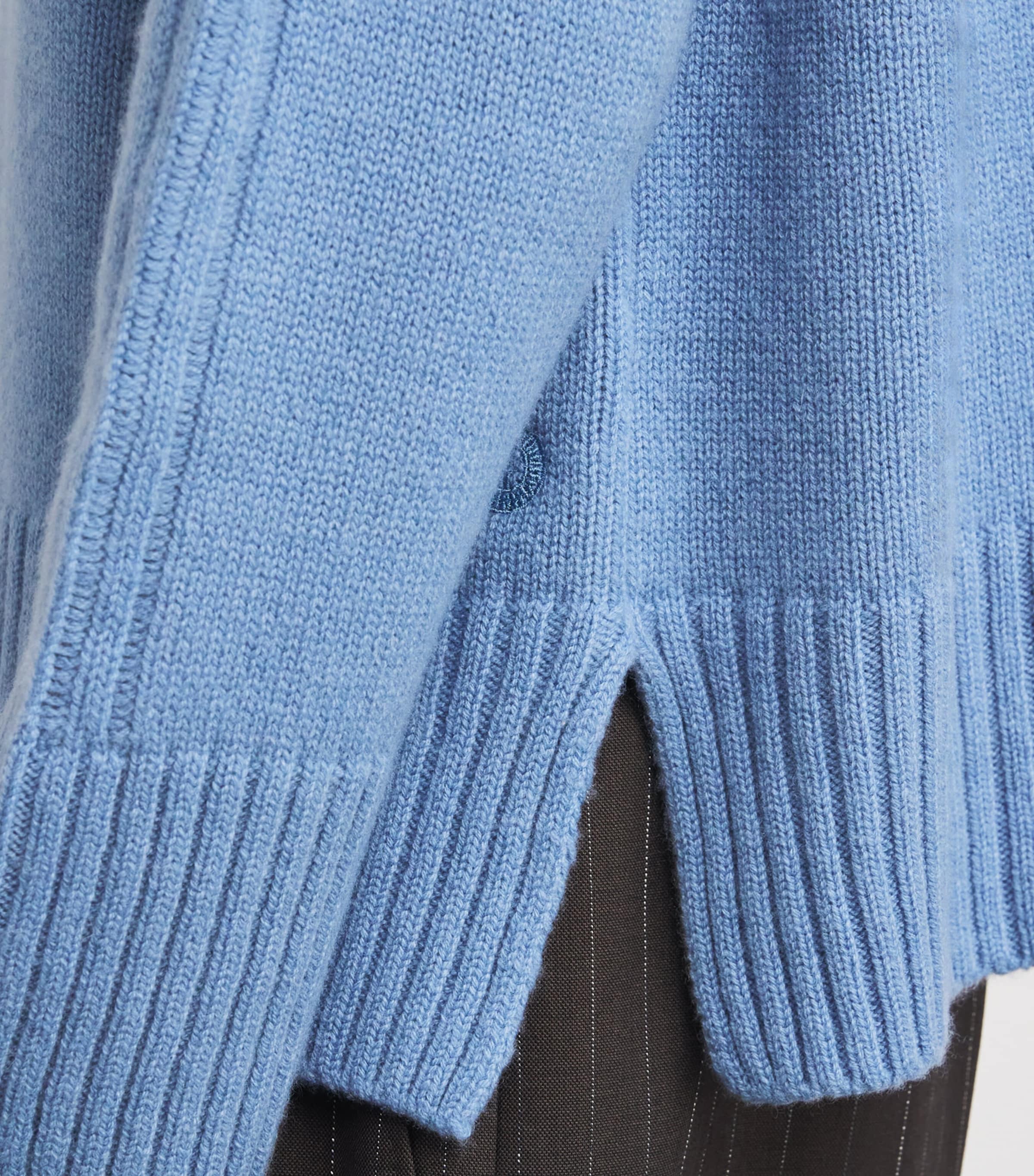Cashmere Rollneck Sweater STUDIO BLUE Image 6