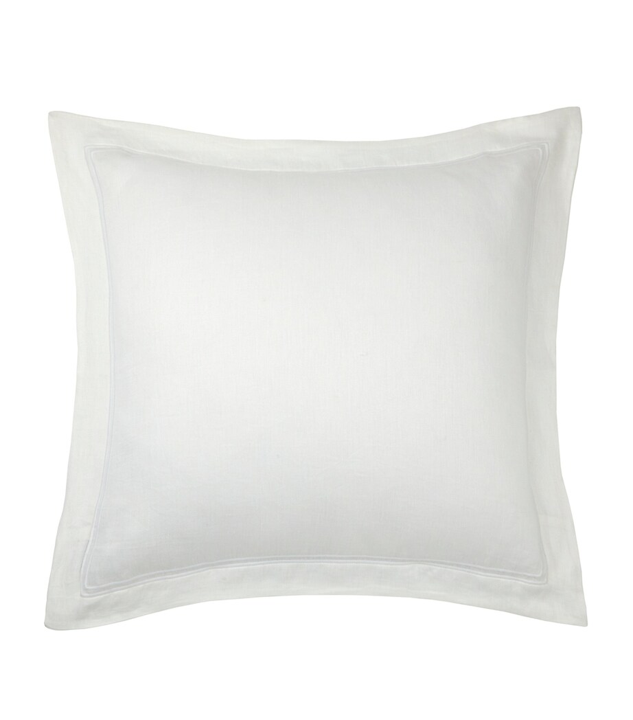 Ralph Lauren Home Penthouse Square Cushion Cover (65cm x 65cm) White Image 1