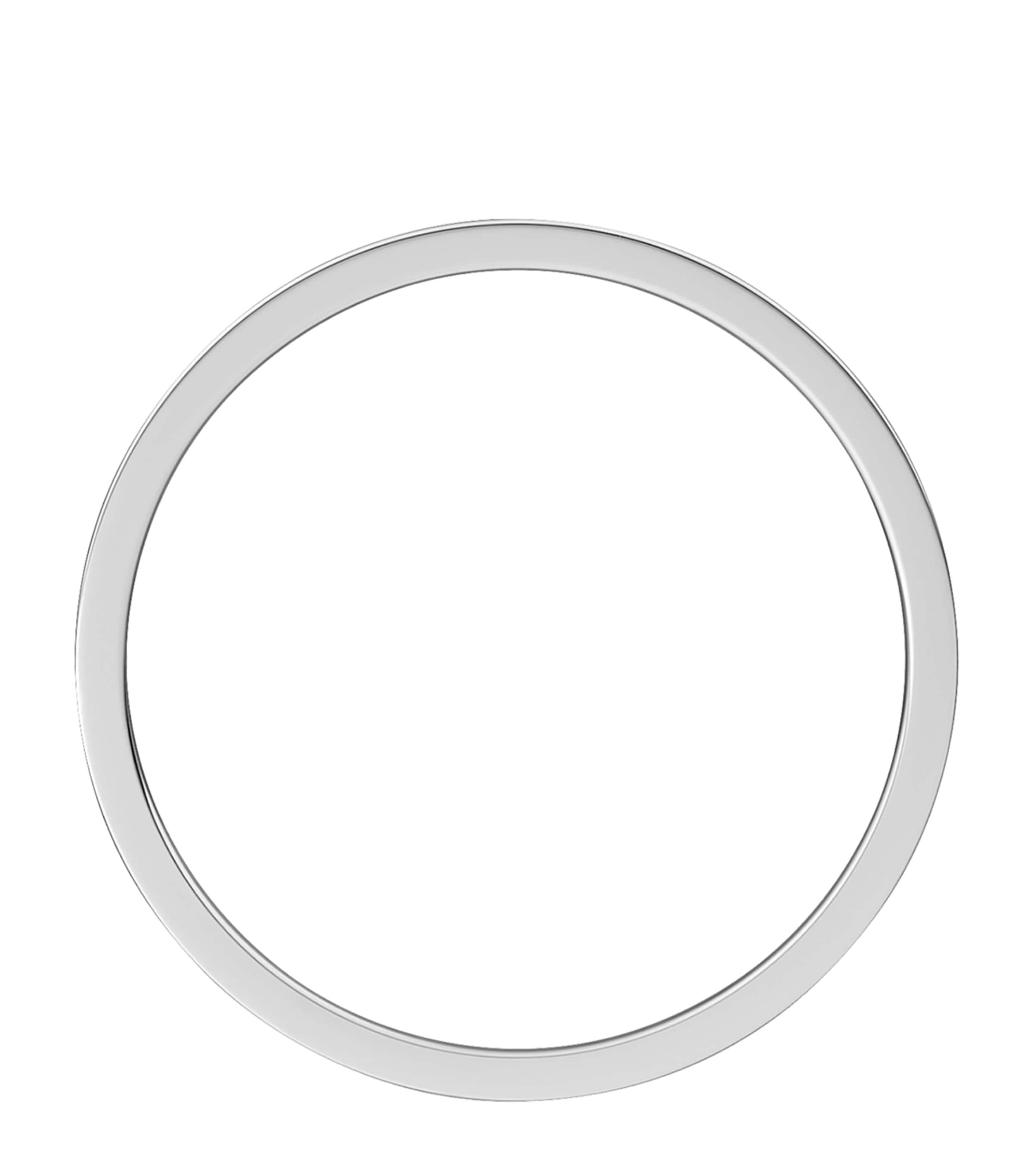 White Gold LOVE Wedding Band MULTI Image 5