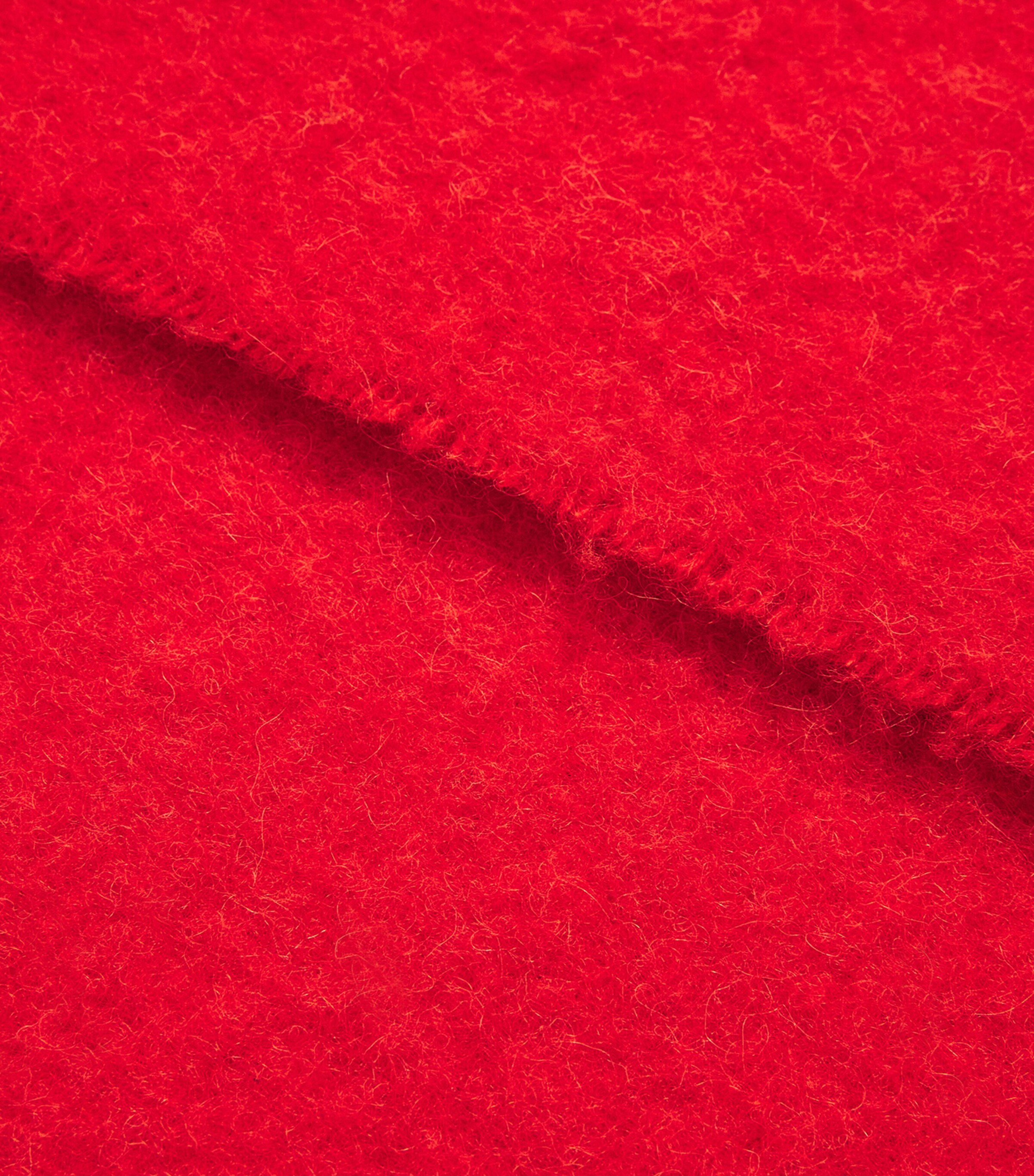 AMI Paris Red Alpaca-Blend Ami de Coeur Scarf | Harrods US
