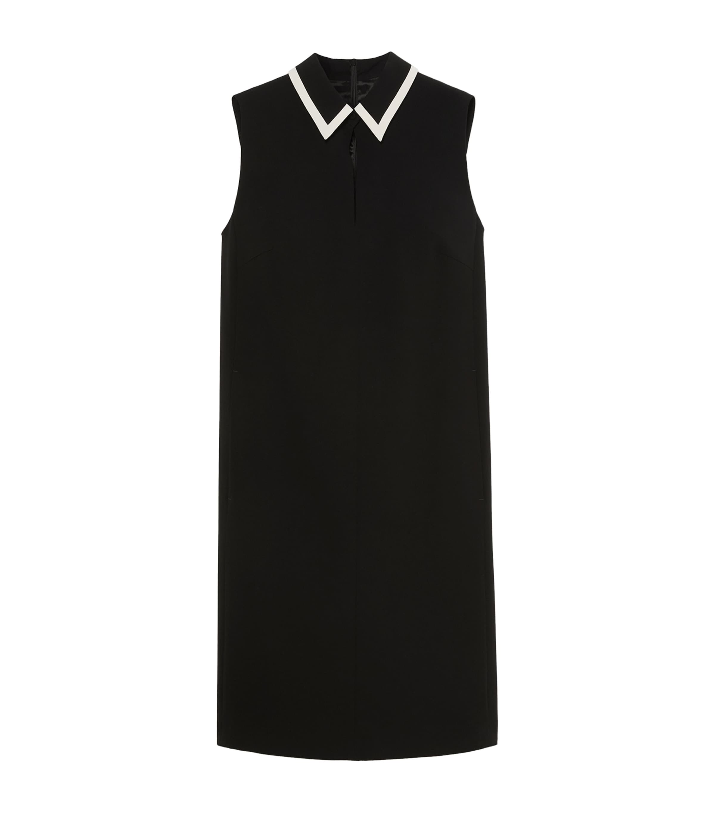 Marina Rinaldi Womens Collared Midi Dress Black Image 1