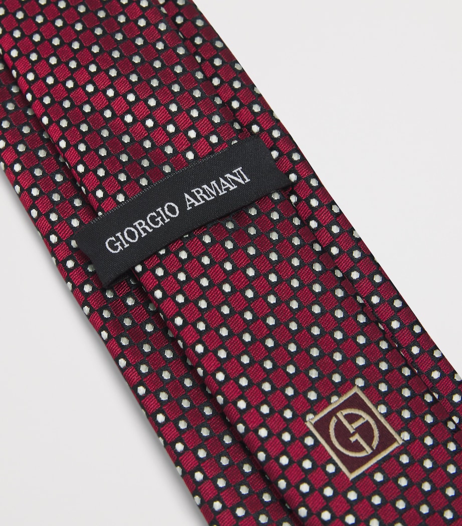 Silk Geometric Tie F5010 Image 4