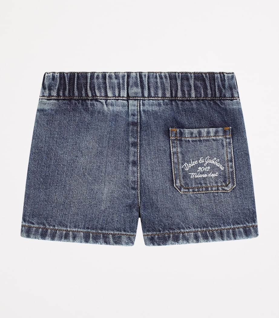 Elasticated Denim Shorts (3-30 Months) S9000-COMBINED C Image 2