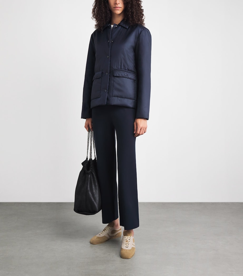 MM Womens Padded Jacket Navy Image 2