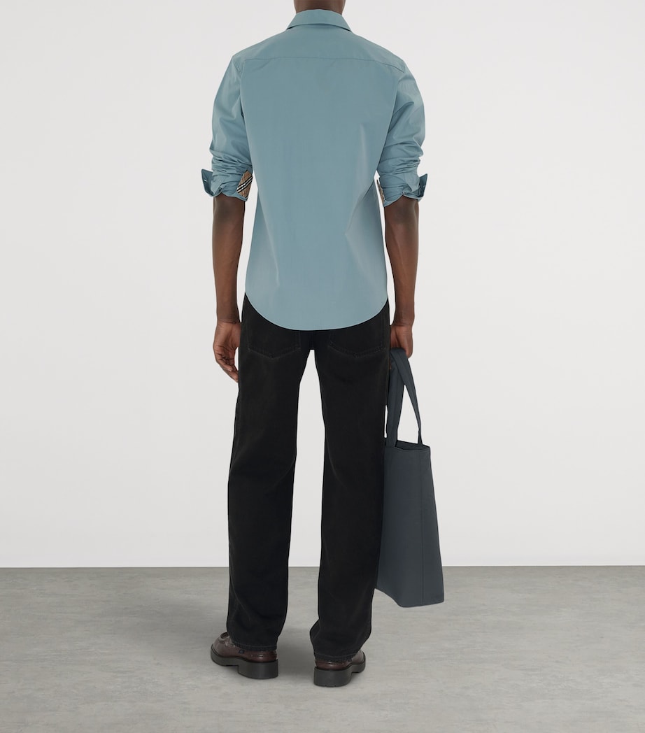 Cotton Poplin Slim Shirt INDEX Image 4