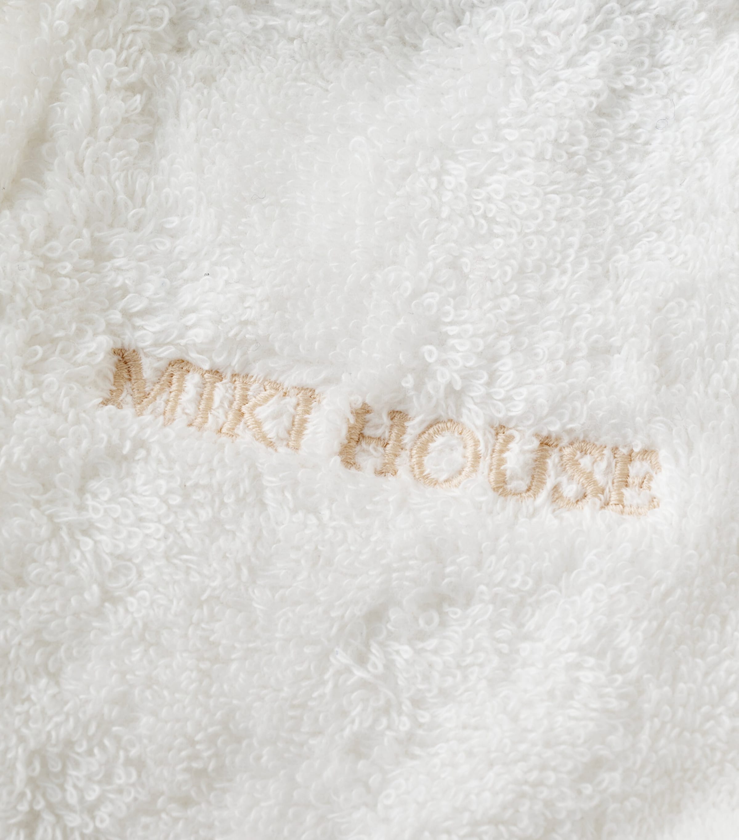 Miki House Cotton Hooded Bathrobe (2-4 Years) Image 4