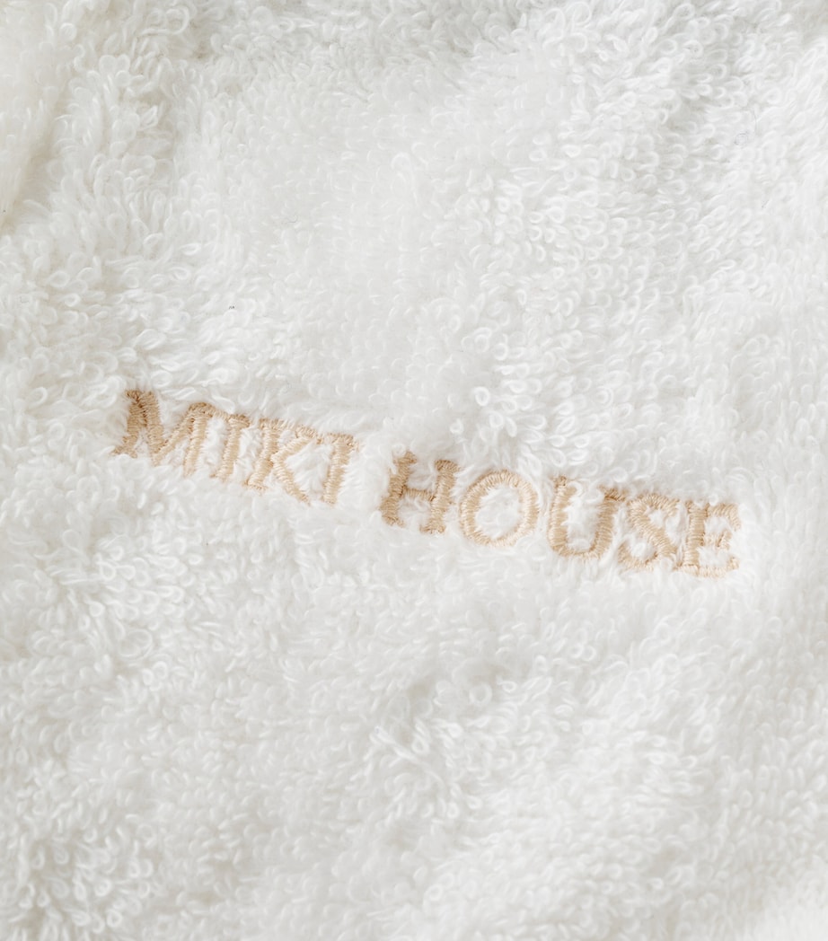Miki House Cotton Hooded Bathrobe (2-4 Years) Image 4