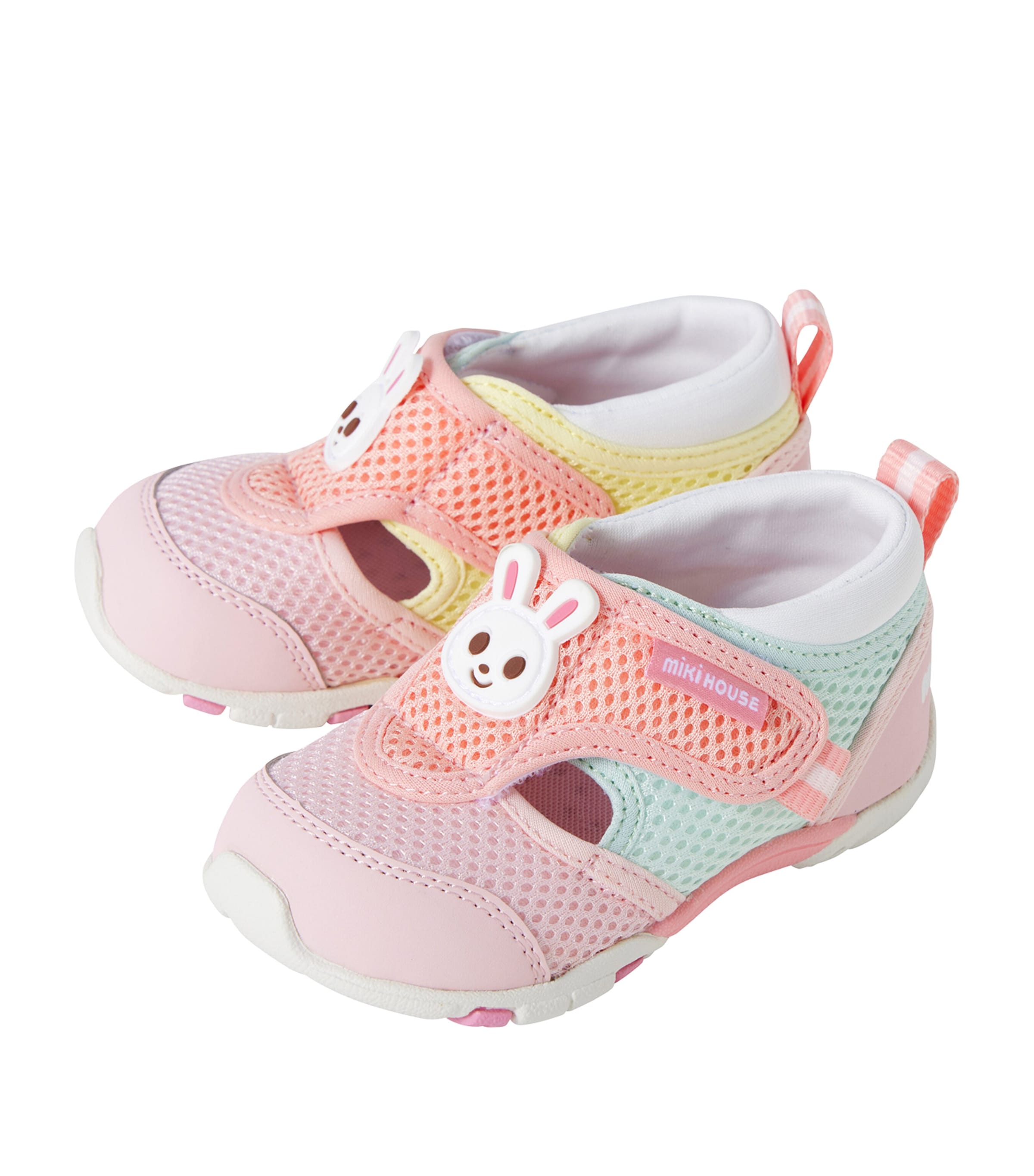 Miki House Mesh Chieco Saku Sneakers In Pink