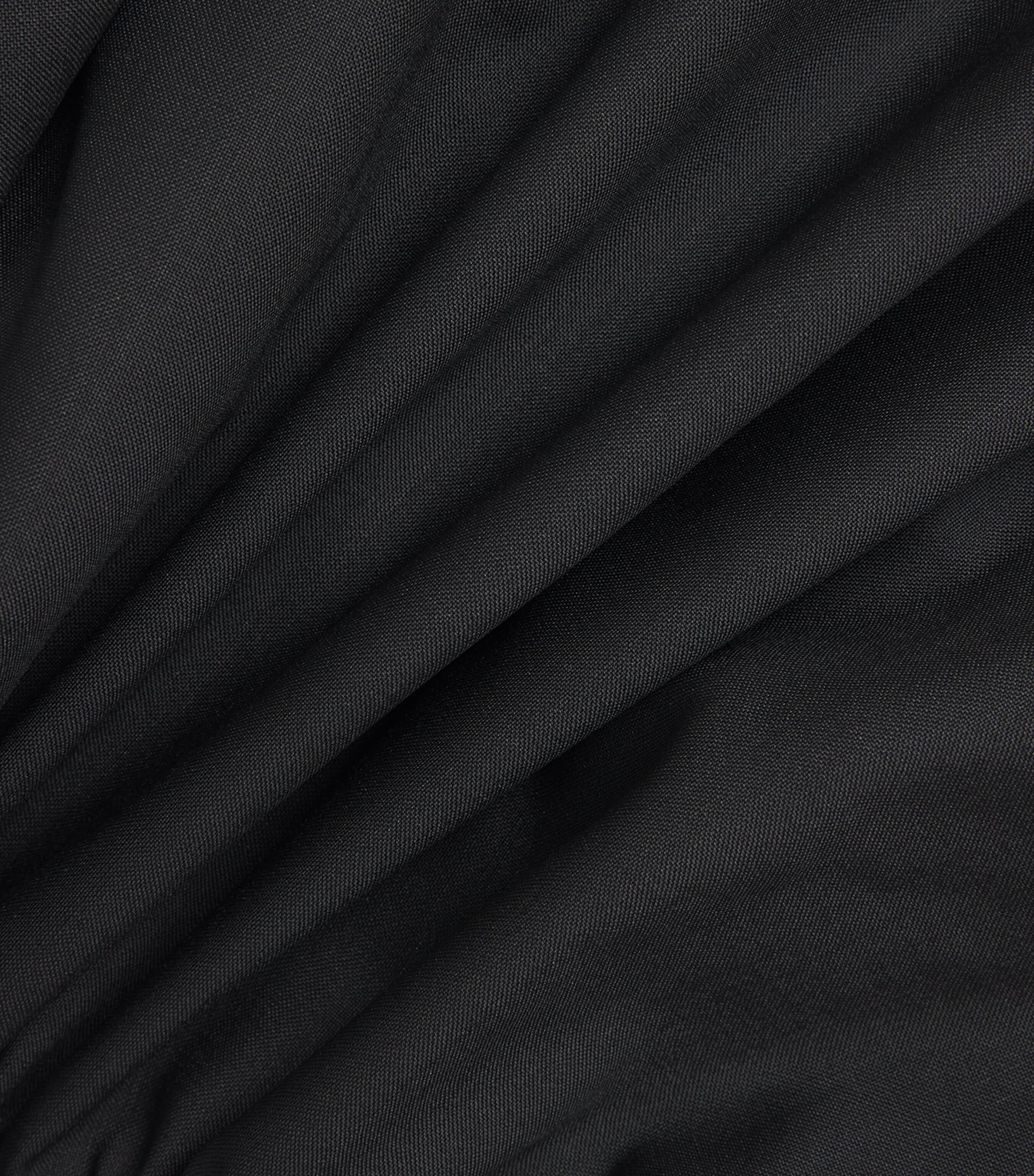 Róhe Womens Twisted Midi Skirt Black Image 6