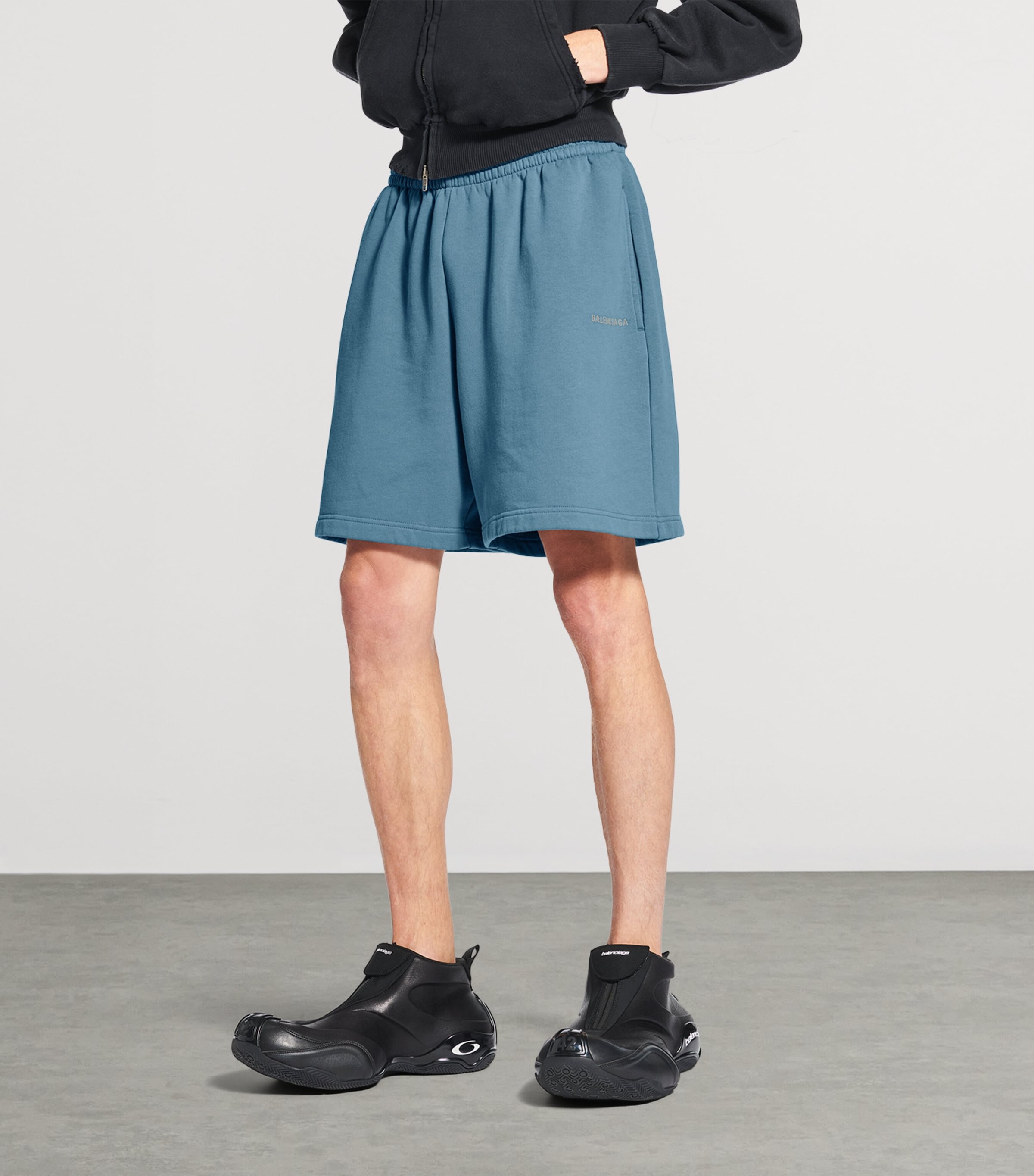 Balenciaga Mens Cotton Elasticated Shorts Image 6