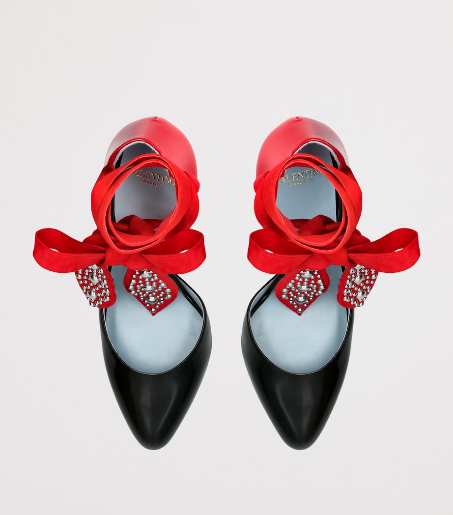 FolieFoliage Dorsay Heeled Sandals 85 RED COMB Image 4