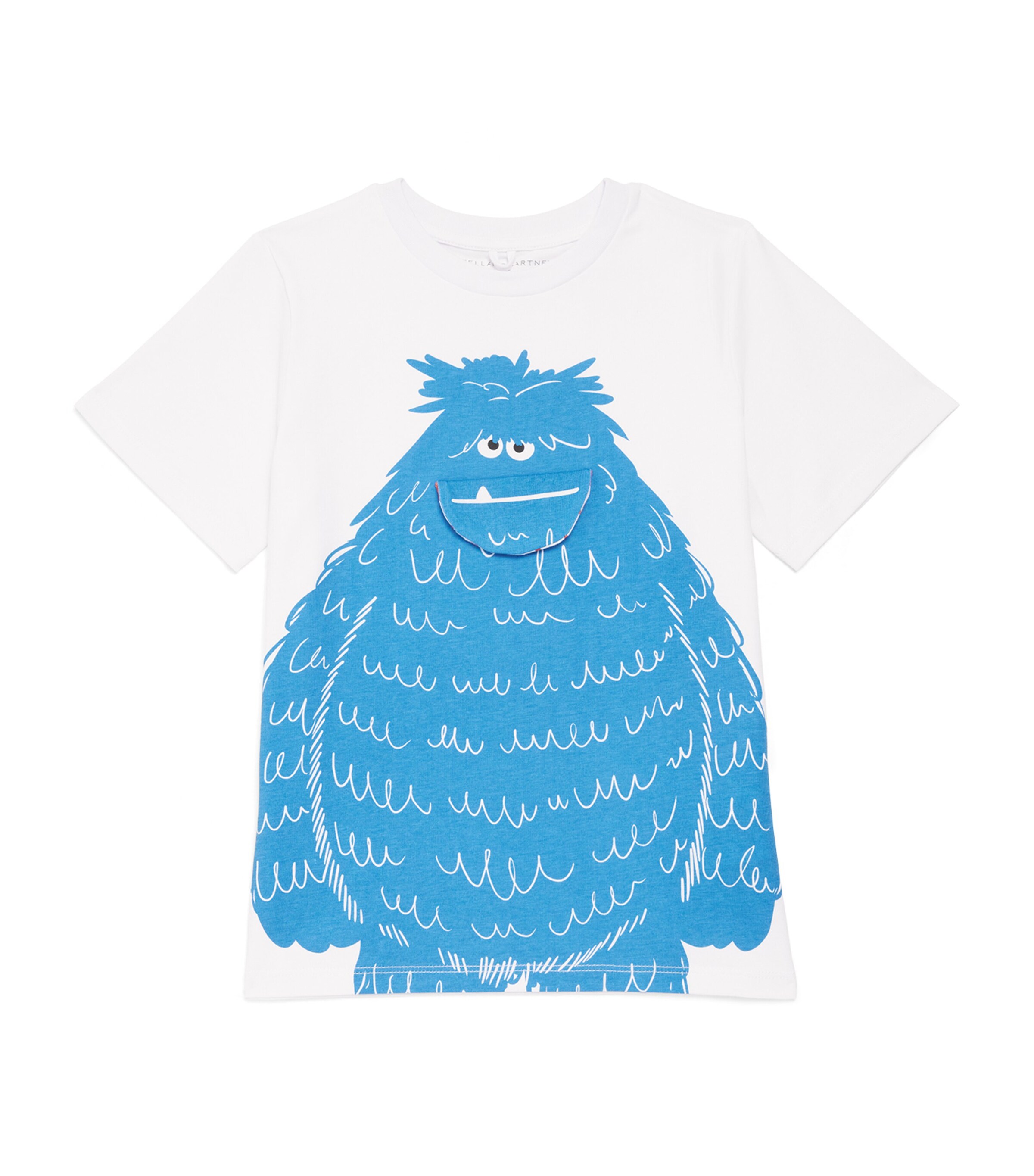 Stella McCartney Kids Cotton Yeti Graphic T-Shirt (3-14 Years) | Boys Clothing | Tops & T-Shirts | Designers | Stella Mccartney