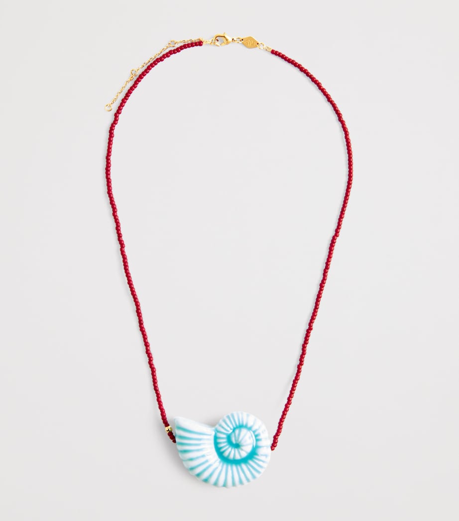 Nautilus Necklace SEAFOAM BERRY Image 3