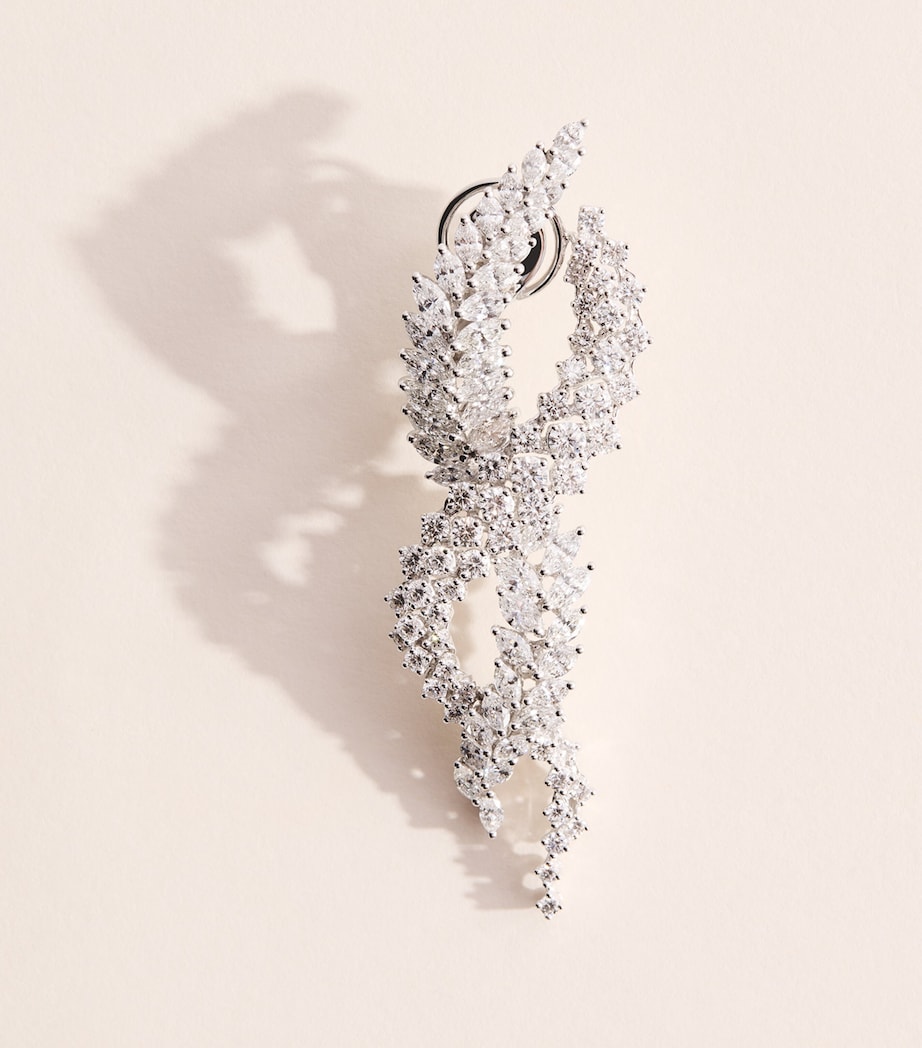 Yeprem White Gold and Diamond Y-Couture Earrings White Gold Image 5