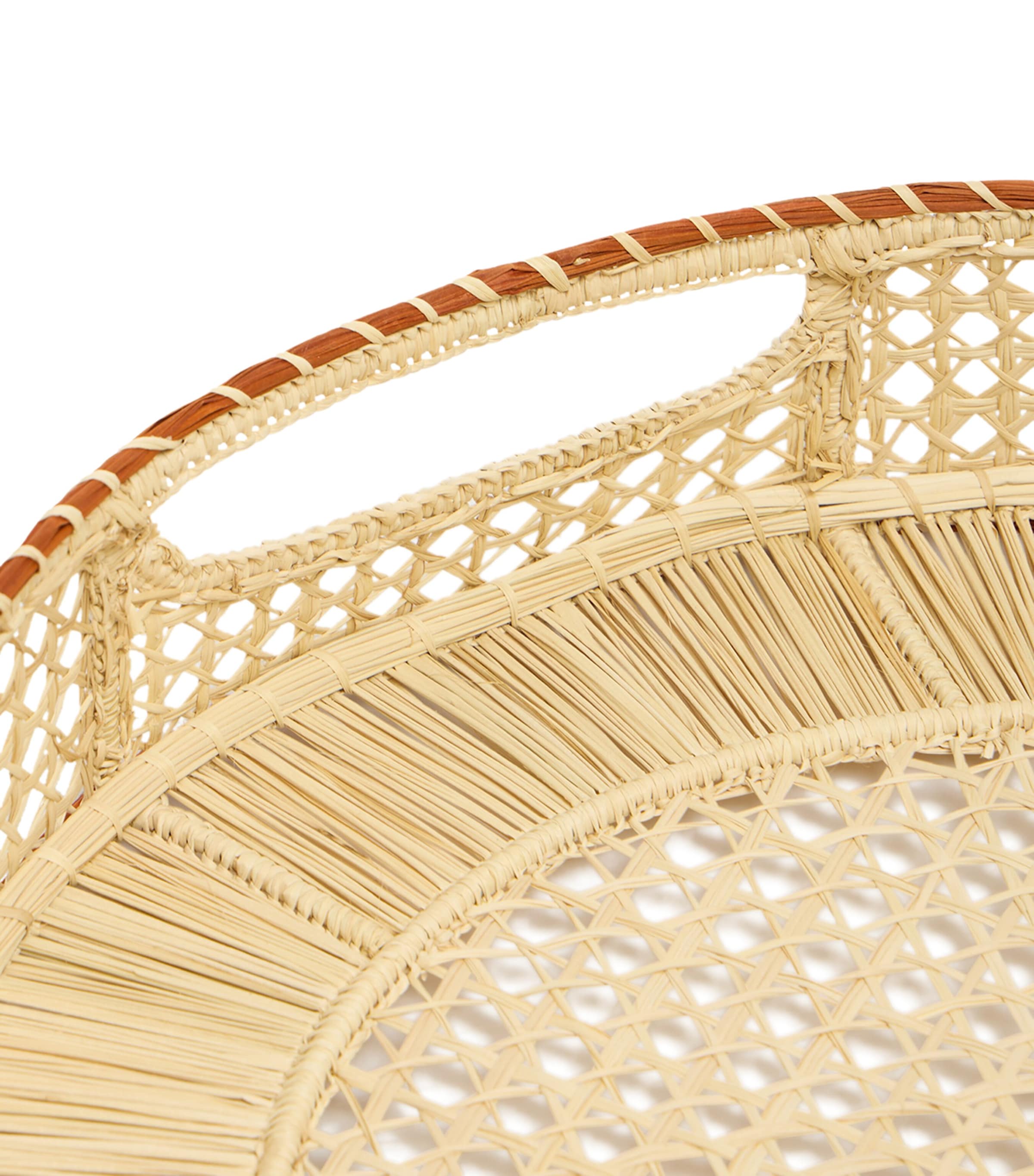 Raffia Tray (36.5cm) MATTONE Image 2