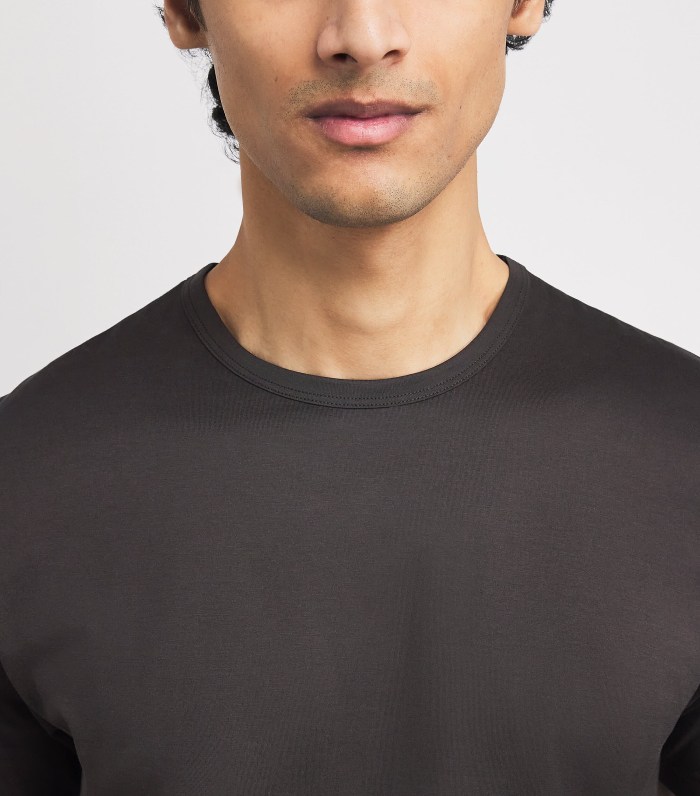 Supima Cotton Classic T-Shirt BRGS DARK CHOCOLATE Image 6