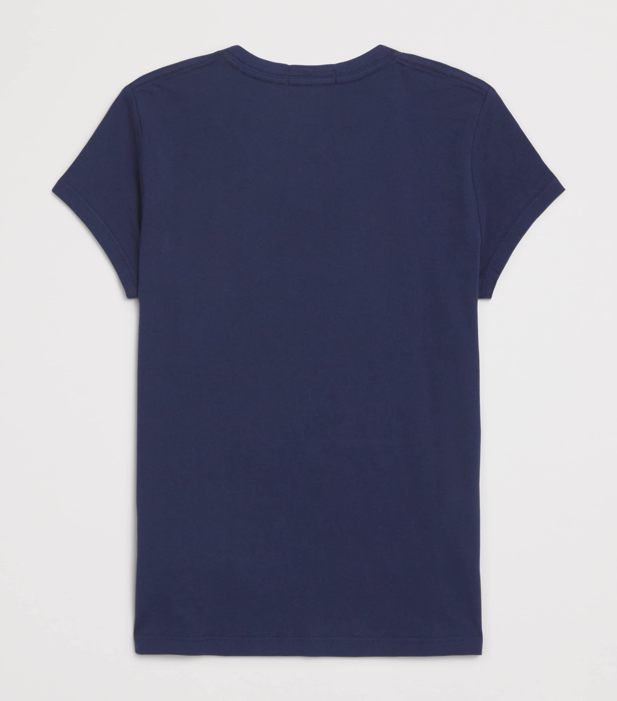 Ralph Lauren Kids Cotton Polo Pony T-Shirt (6-14 Years) Newport Navy Image 2